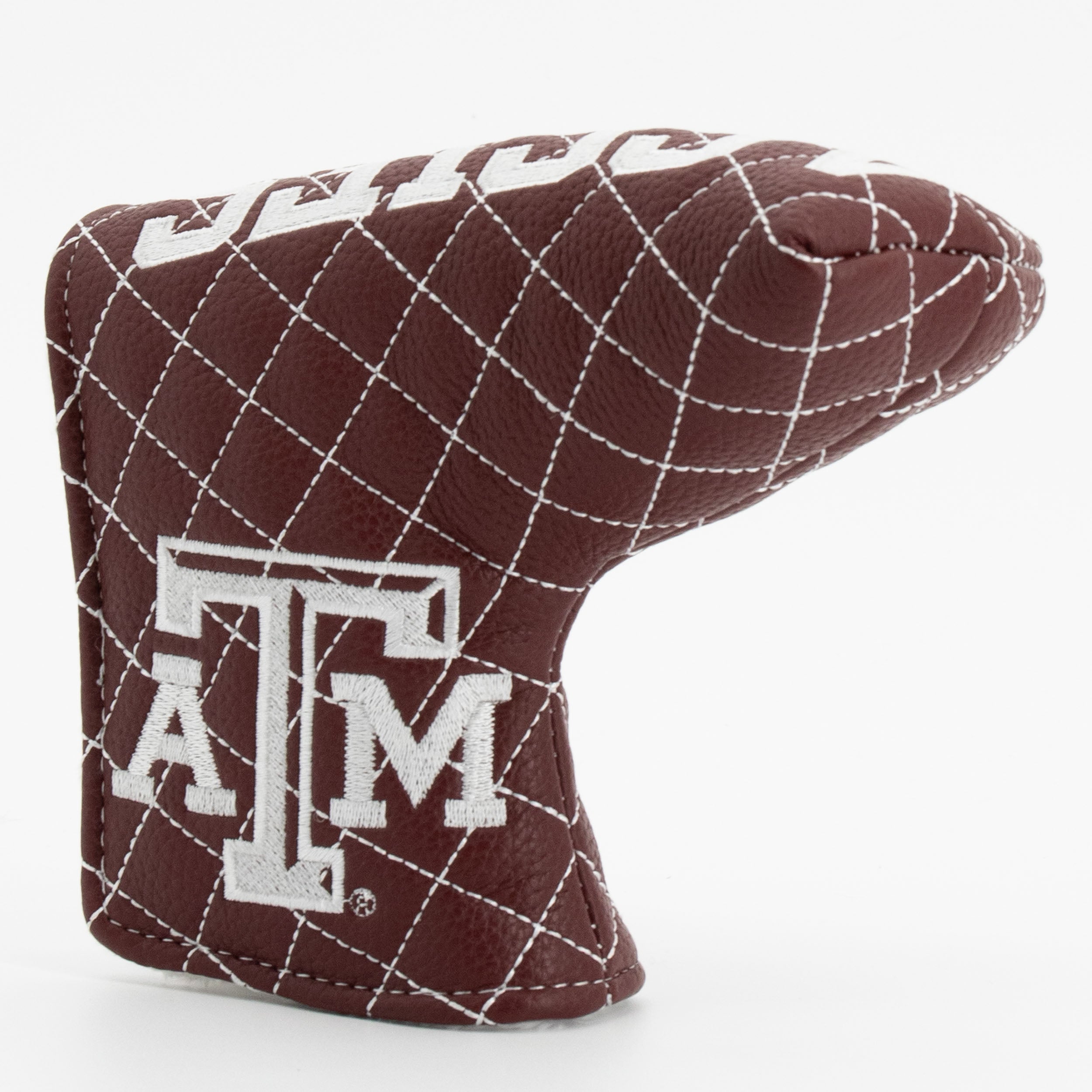 Texas A&M Aggies Quited Blade Putter Cover (SOLID)