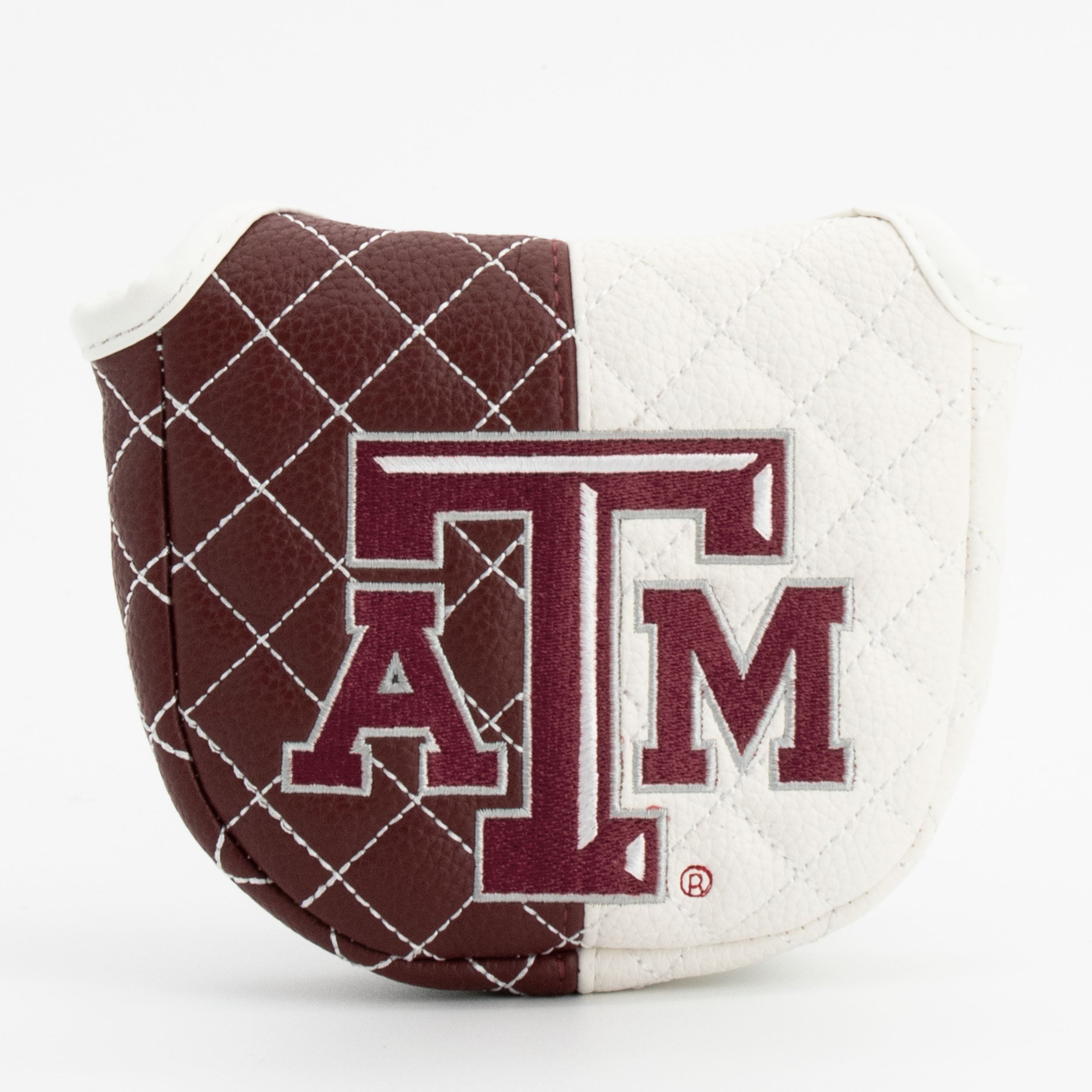 Texas A&M Aggies Quilted Mallet Putter Cover (SPLIT)