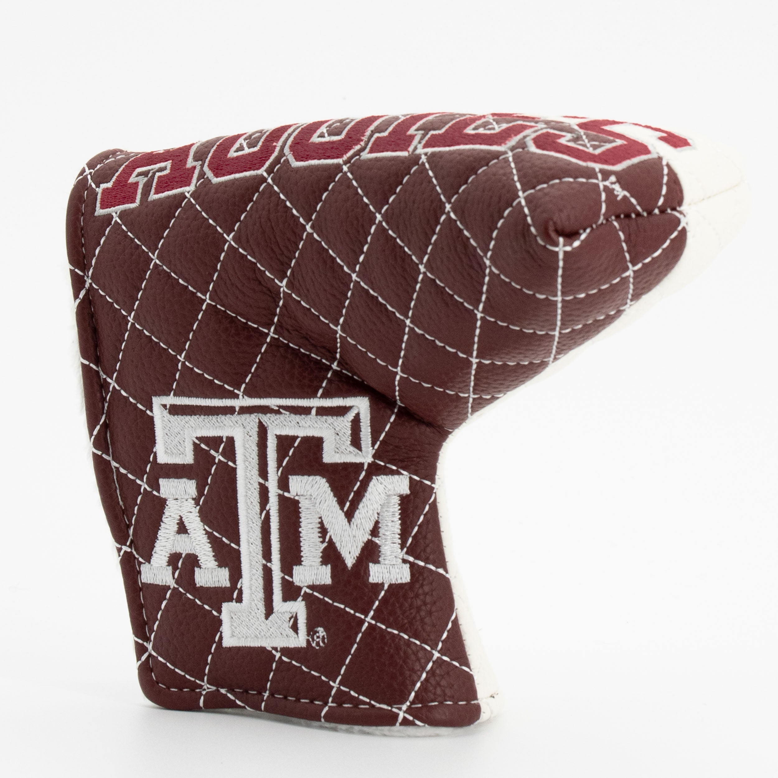 Texas A&M Aggies Quited Blade Putter Cover (SPLIT)