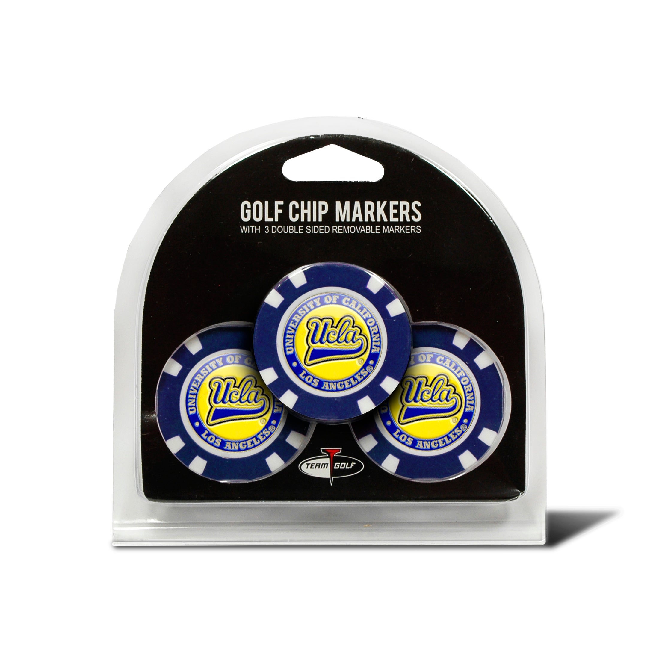 UCLA Bruins 3 Pack Golf Chip Ball Markers