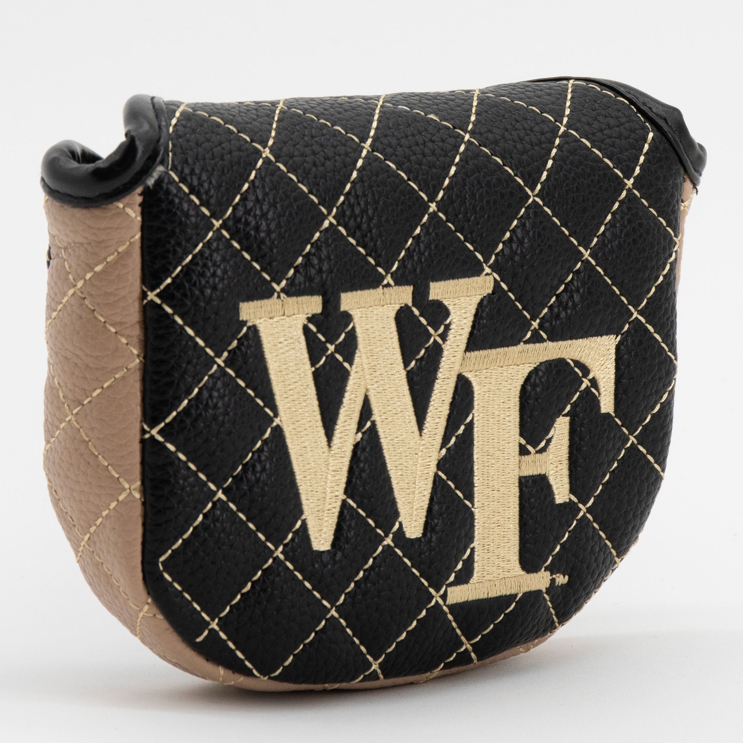 Wake Forest Demon Deacons Quilted Mallet Putter Cover (SOLID)