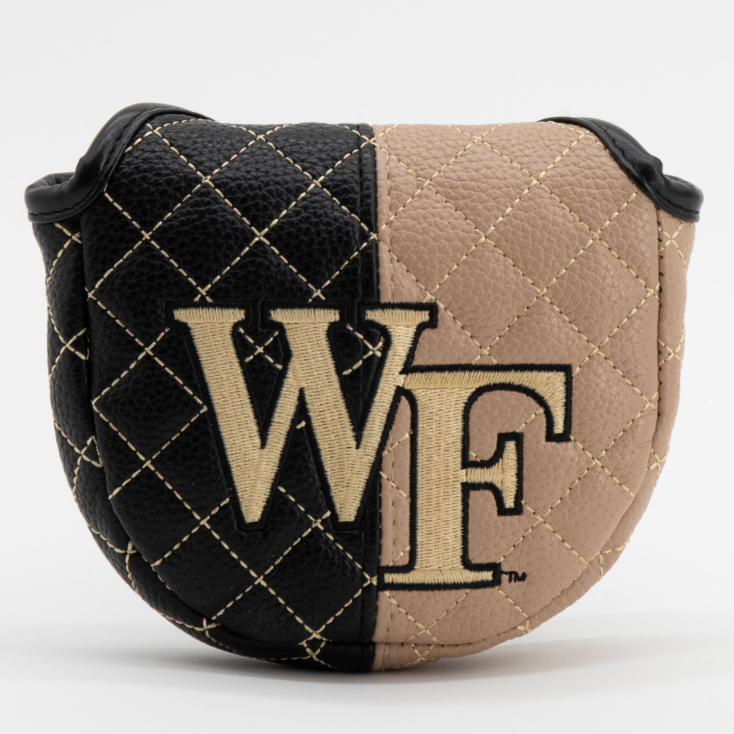 Wake Forest Demon Deacons Quilted Mallet Putter Cover (SPLIT)