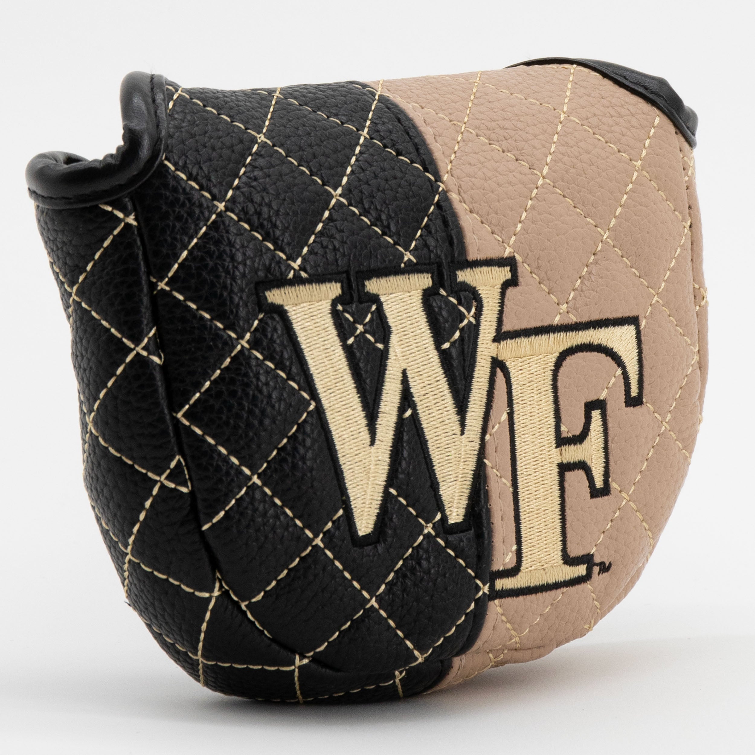 Wake Forest Demon Deacons Quilted Mallet Putter Cover (SPLIT)