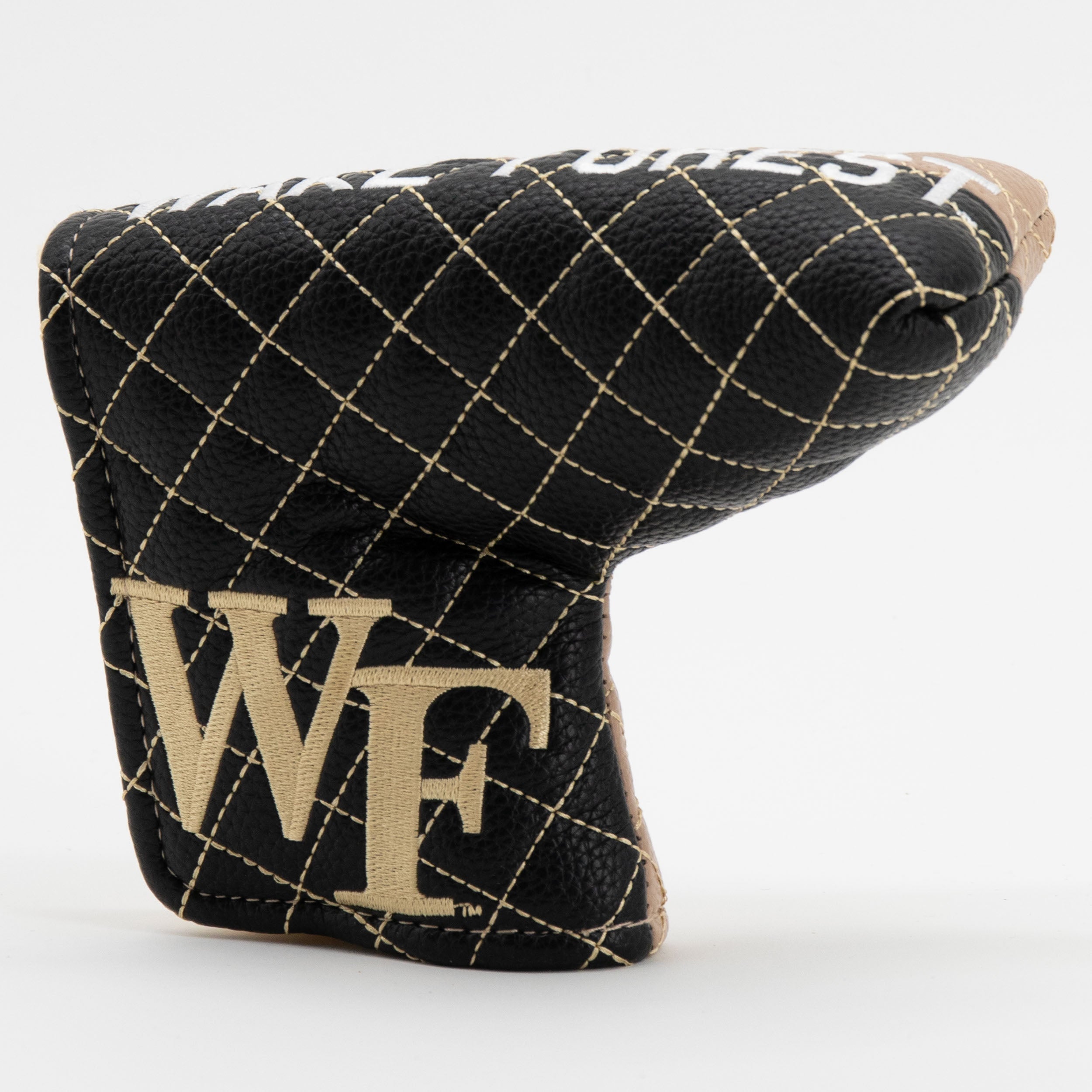 Wake Forest Demon Deacons Quited Blade Putter Cover (SPLIT)