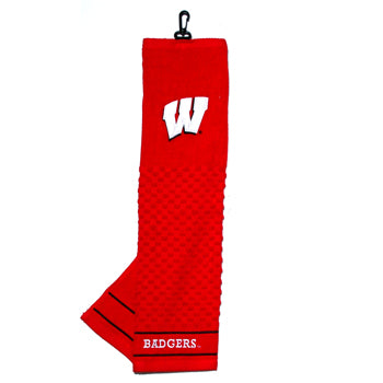 Wisconsin Badgers Embroidered Towel