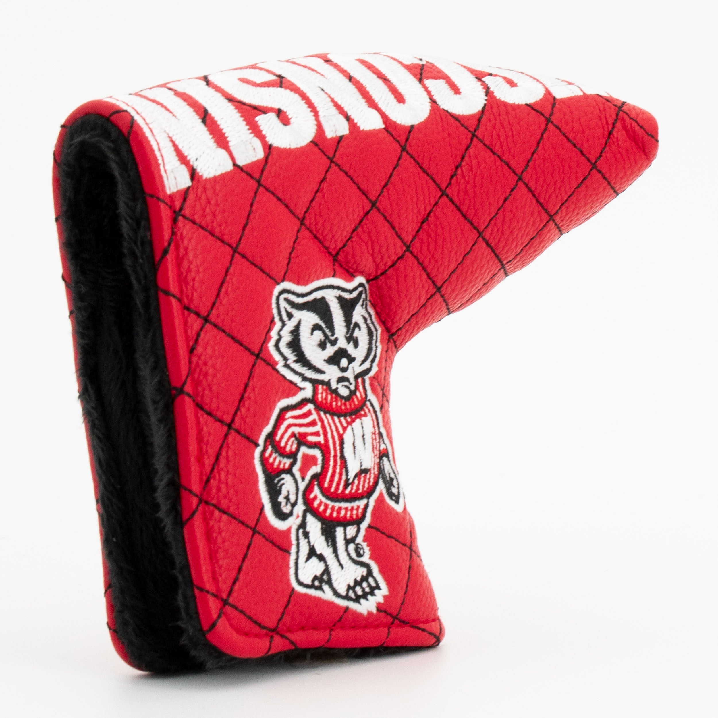 Wisconsin Badgers Quited Blade Putter Cover (SOLID)