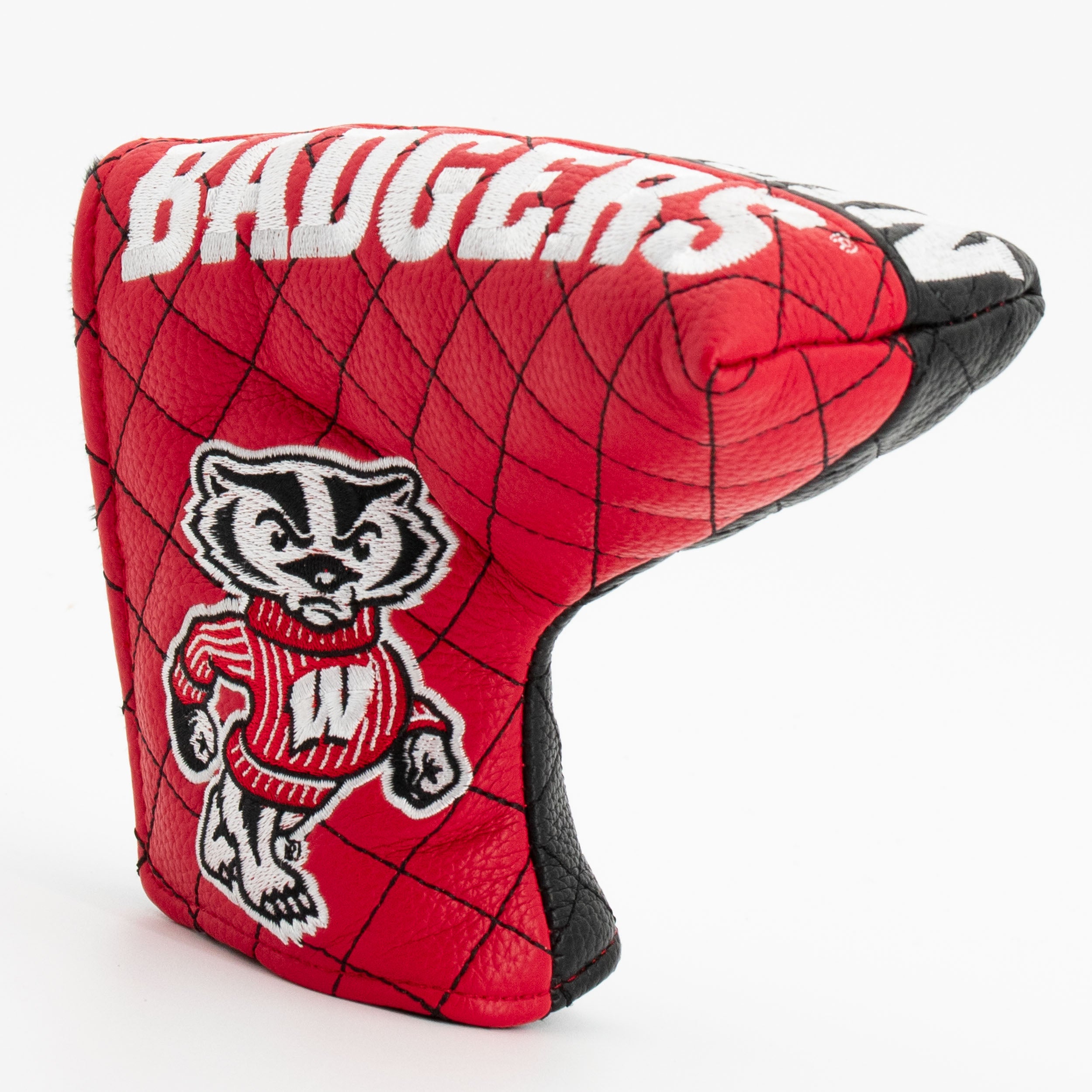 Wisconsin Badgers Quited Blade Putter Cover (SPLIT)