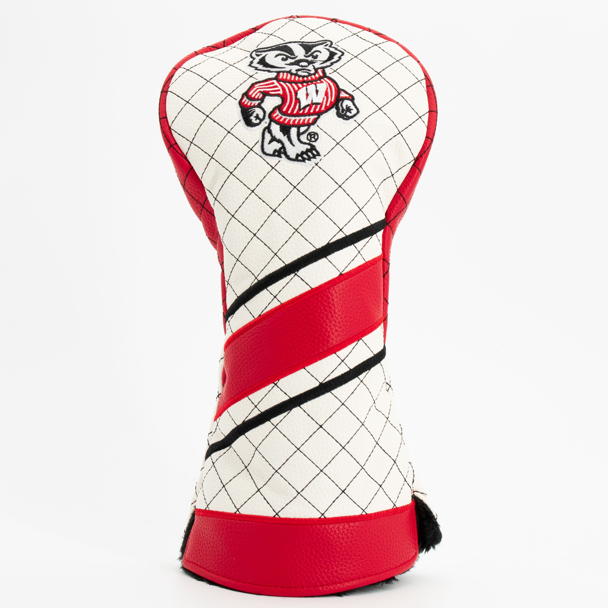Wisconsin Badgers Quilted Driver Headcover (STRIPED)