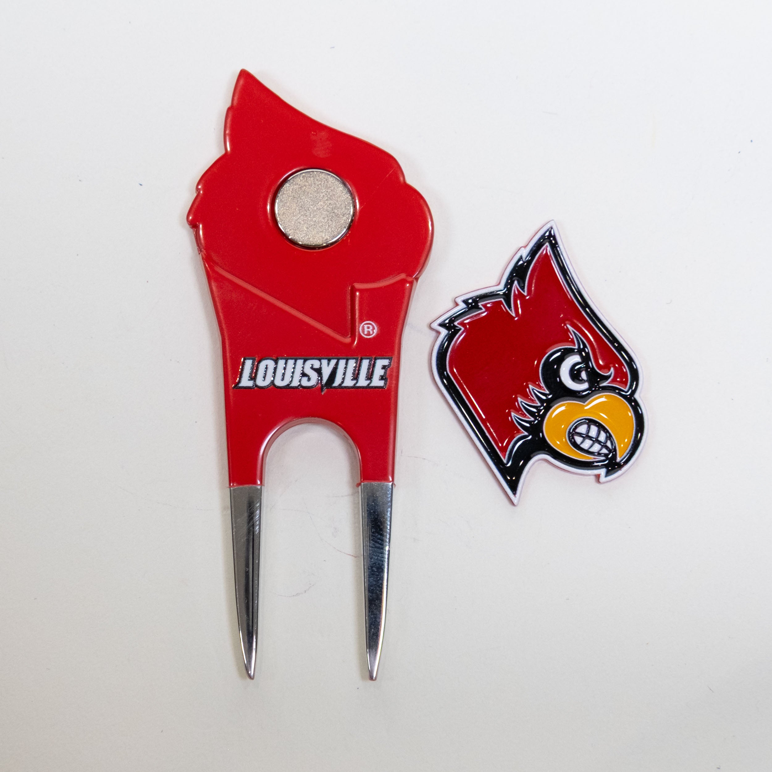 Louisville Cardinals Custom Shaped Divot Tool