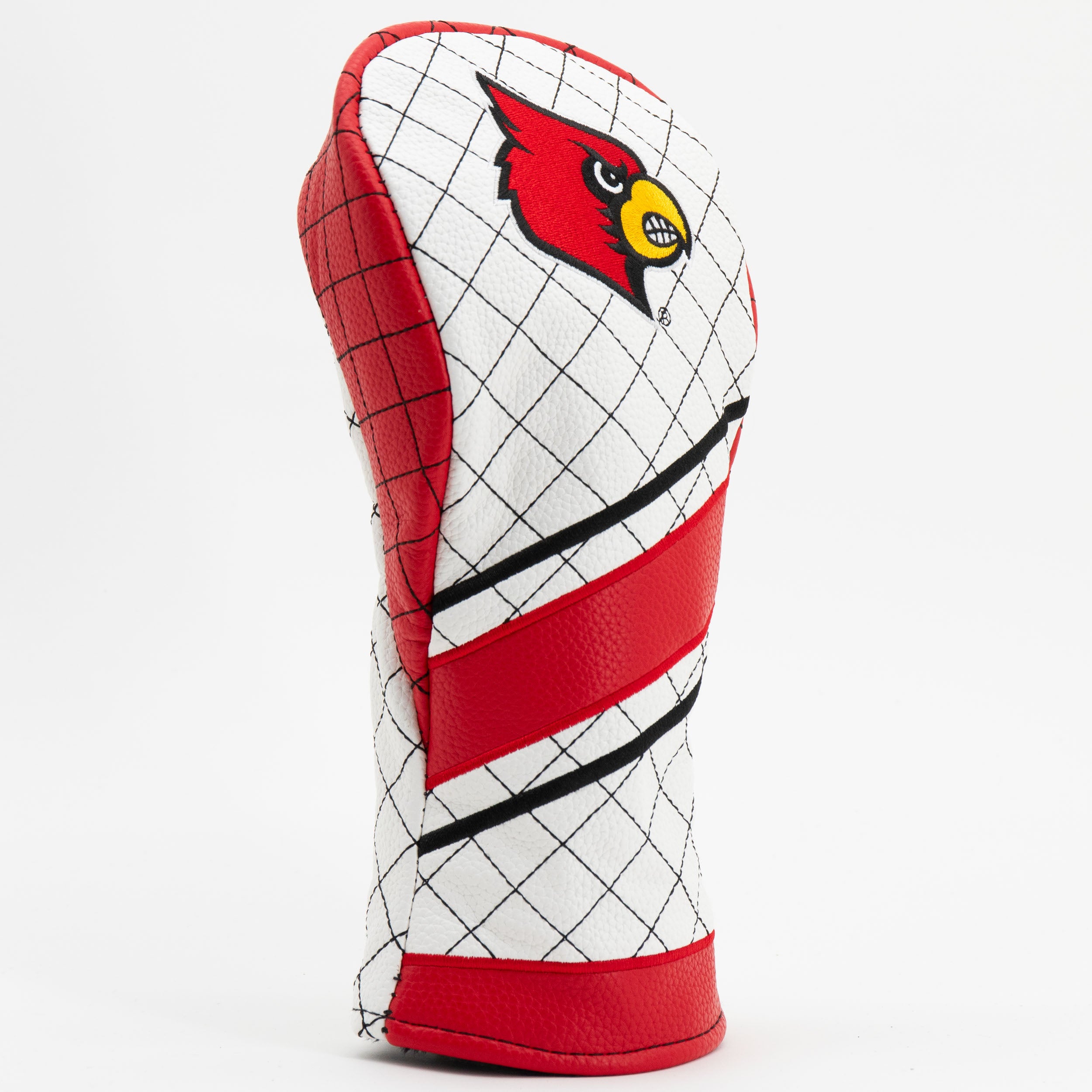 Louisville Cardinals Quilted Fairway Headcover (STRIPED)