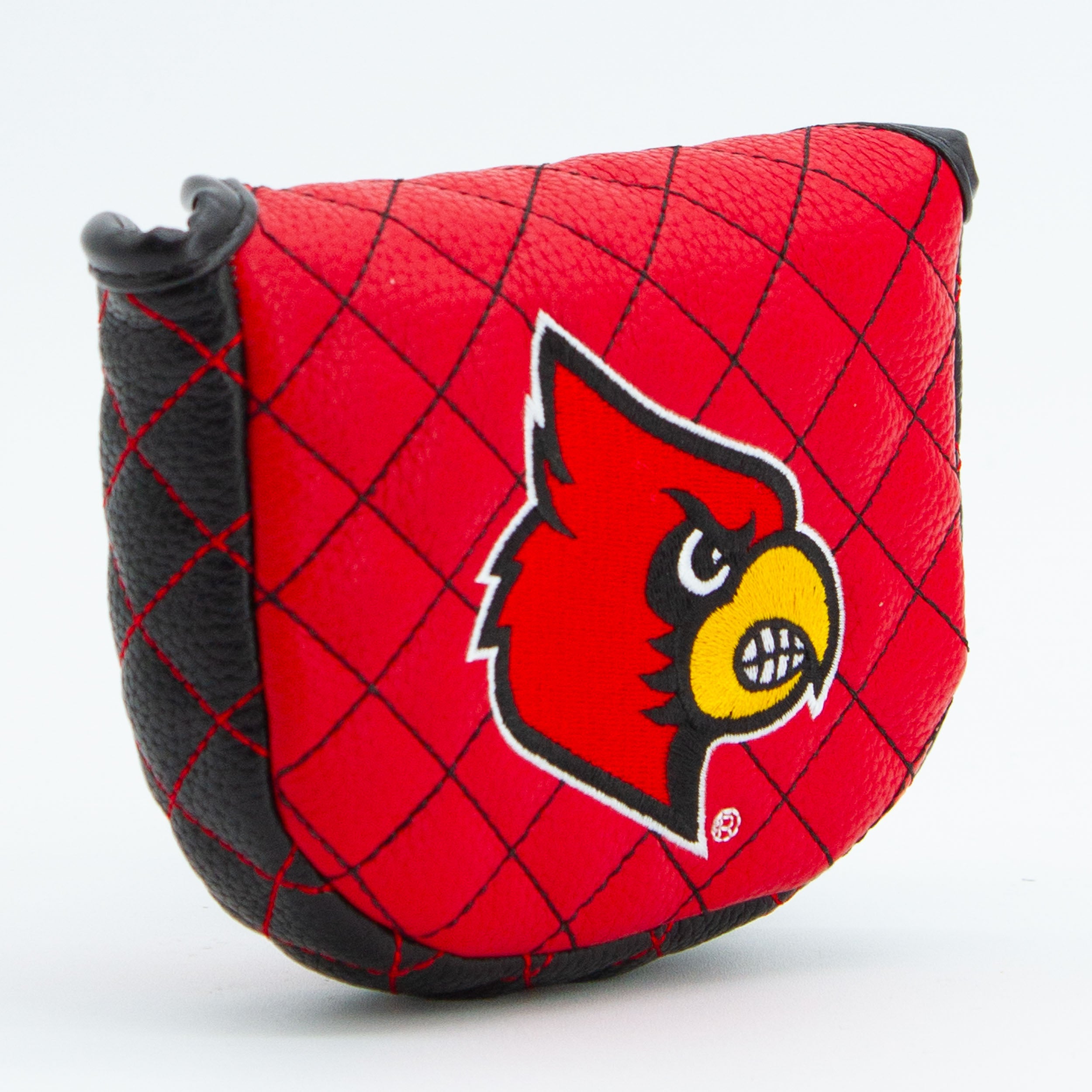Louisville Cardinals Quilted Mallet Putter Cover (SOLID)