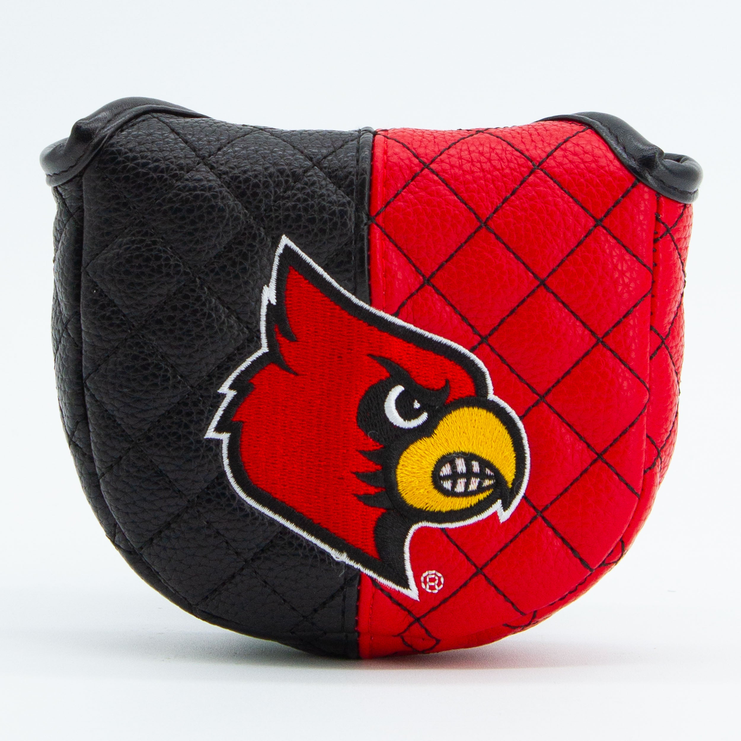 Louisville Cardinals Quilted Mallet Putter Cover (SPLIT)
