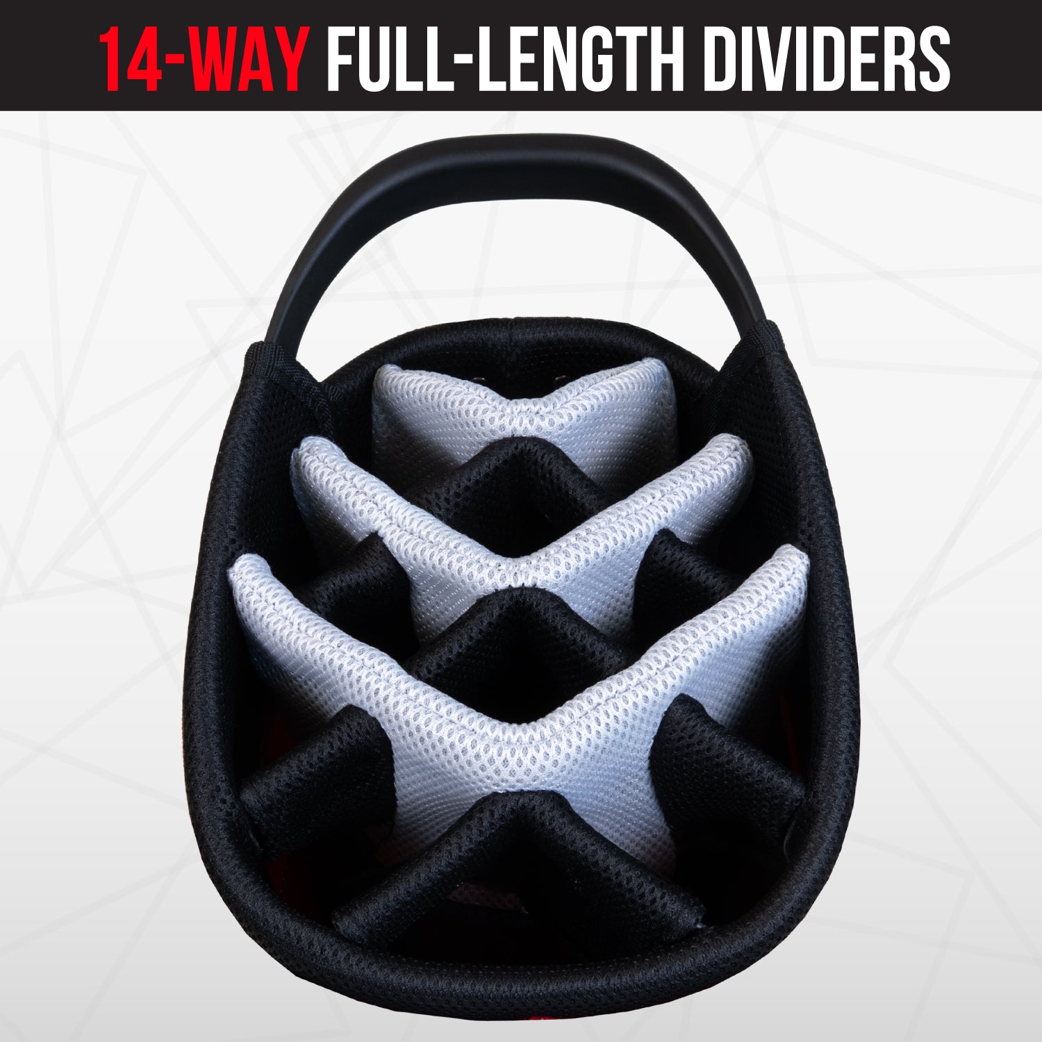 Oklahoma Sooners Fairway Stand Bag