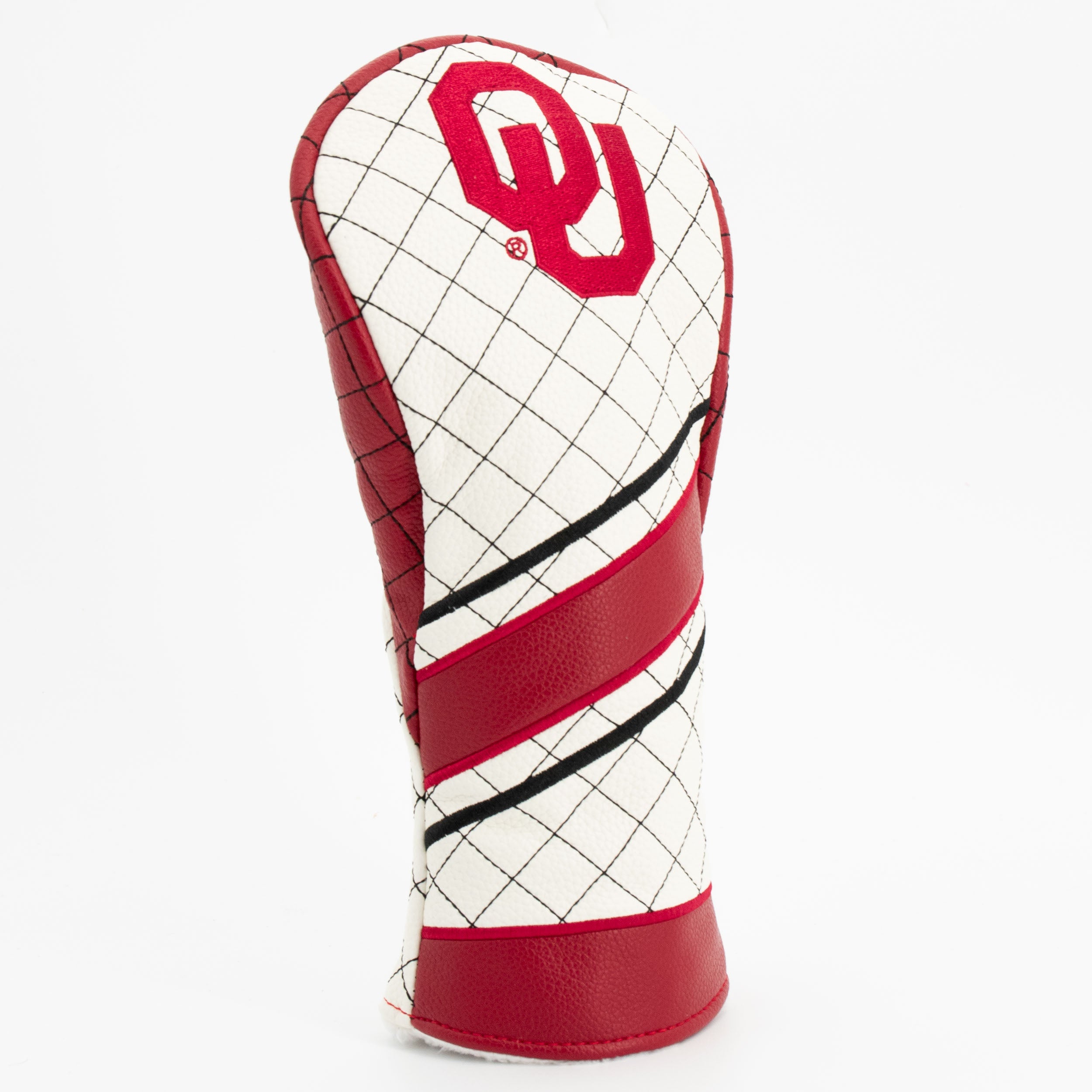 Oklahoma Sooners Quilted Fairway Headcover (STRIPED)