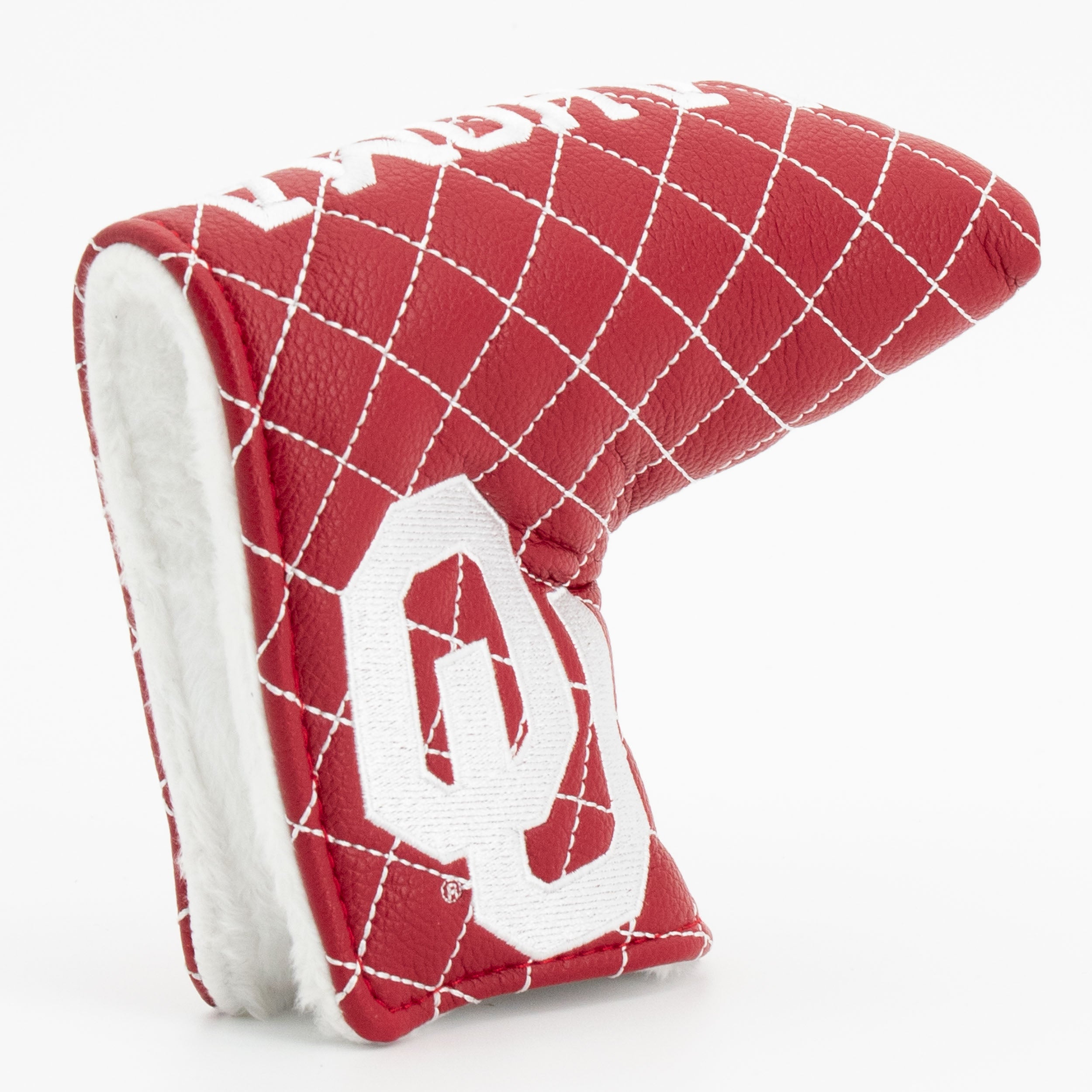 Oklahoma Sooners Quited Blade Putter Cover (SOLID)