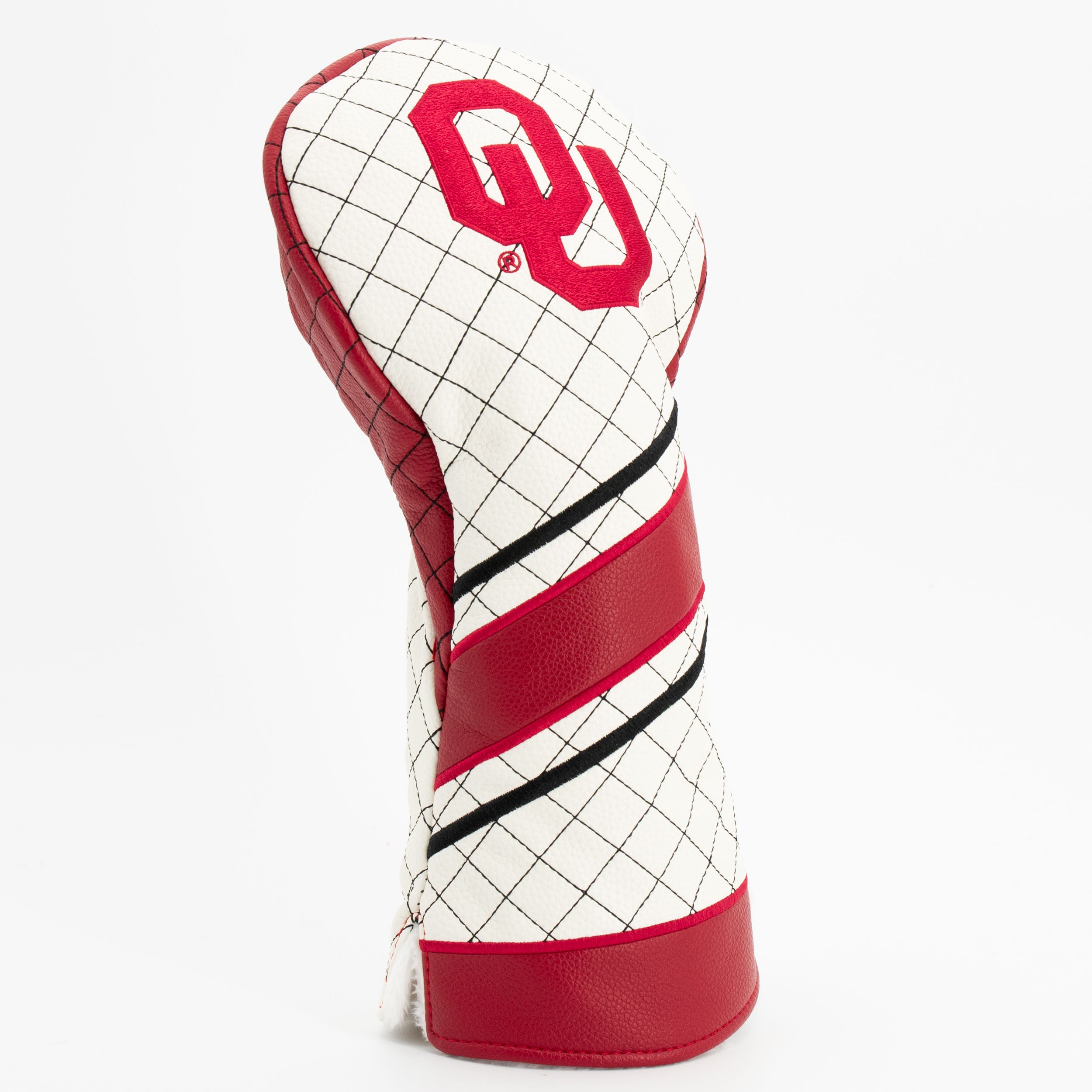 Oklahoma Sooners Quilted Driver Headcover (STRIPED)