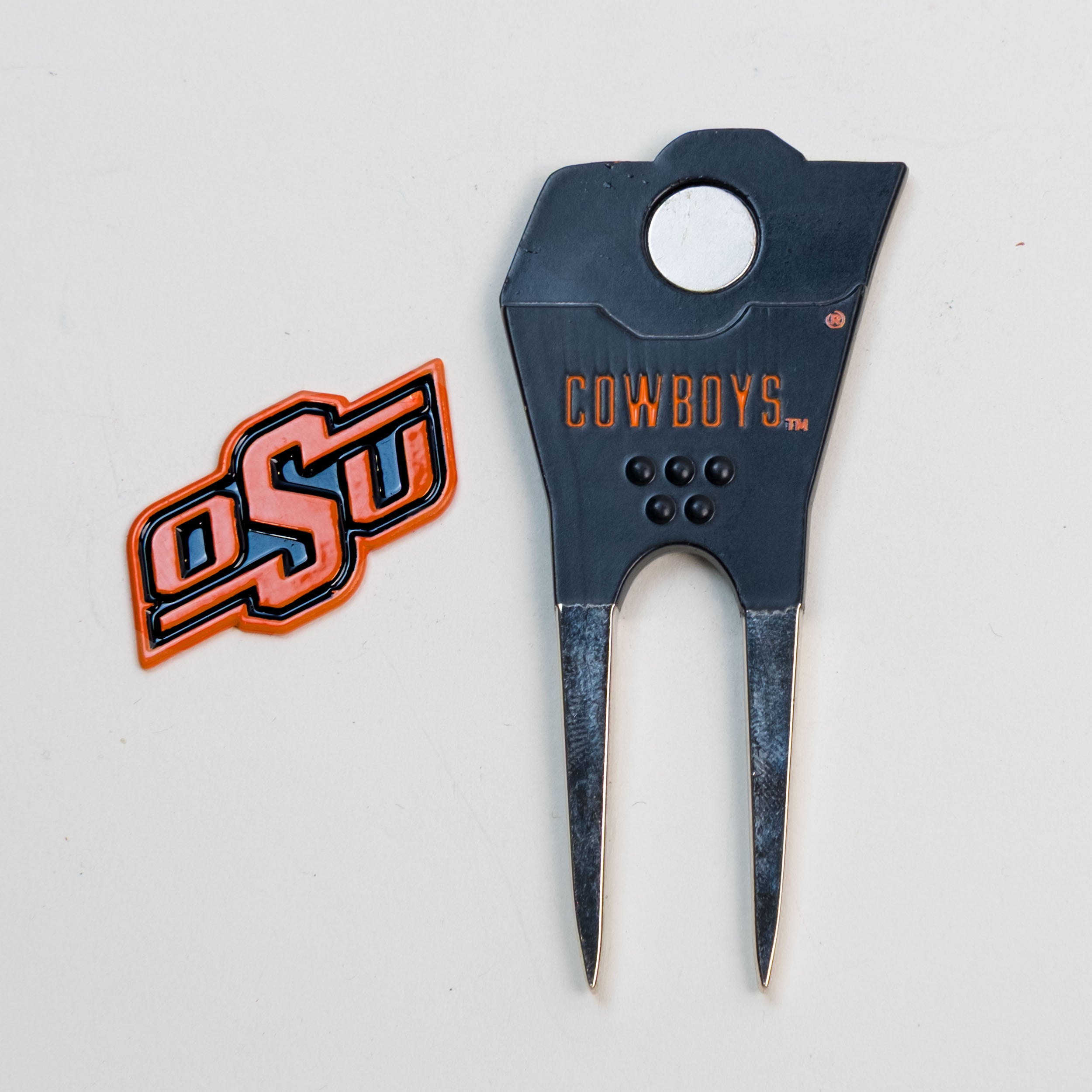 Oklahoma State Cowboys Custom Shaped Divot Tool