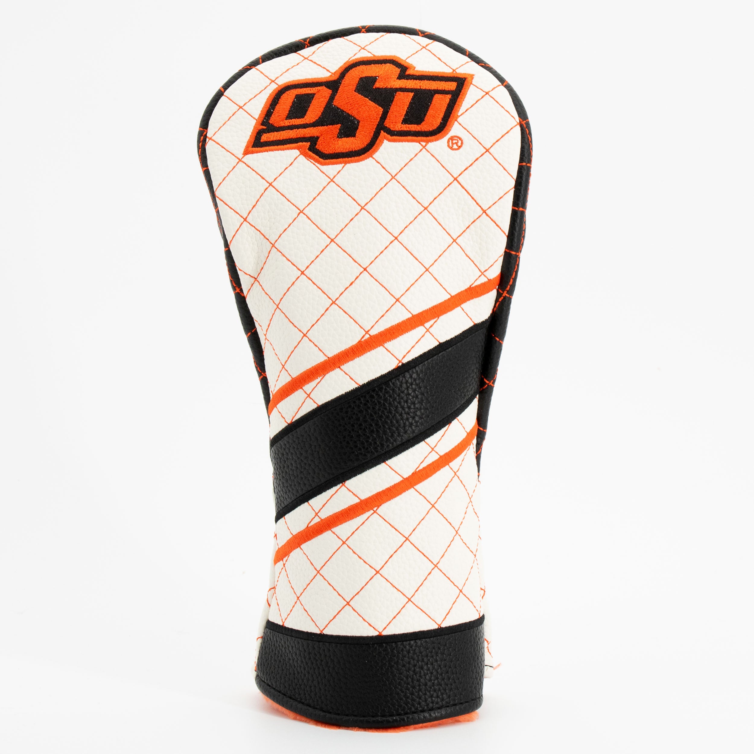 Oklahoma State Cowboys Quilted Fairway Headcover (STRIPED)