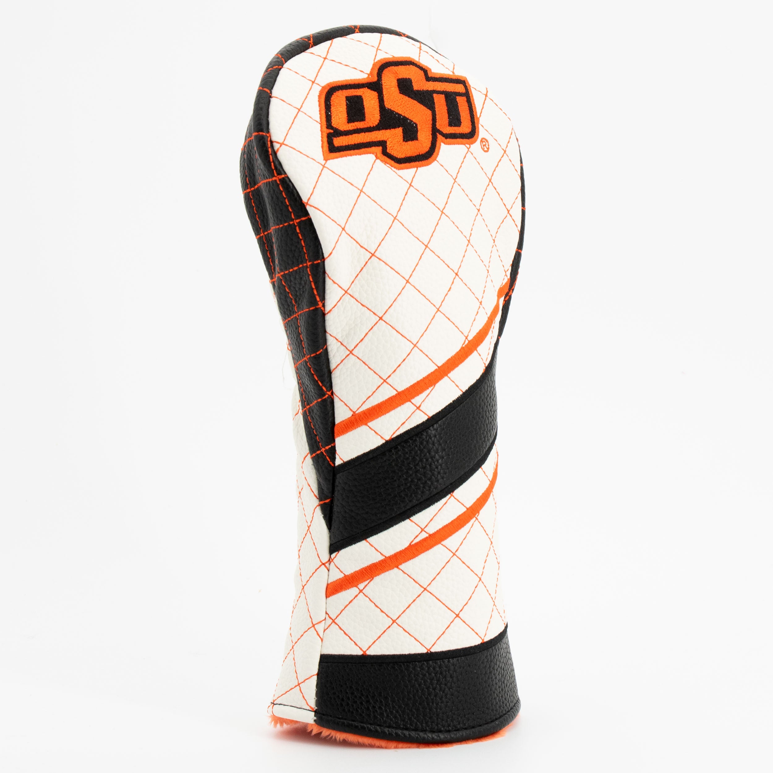 Oklahoma State Cowboys Quilted Fairway Headcover (STRIPED)