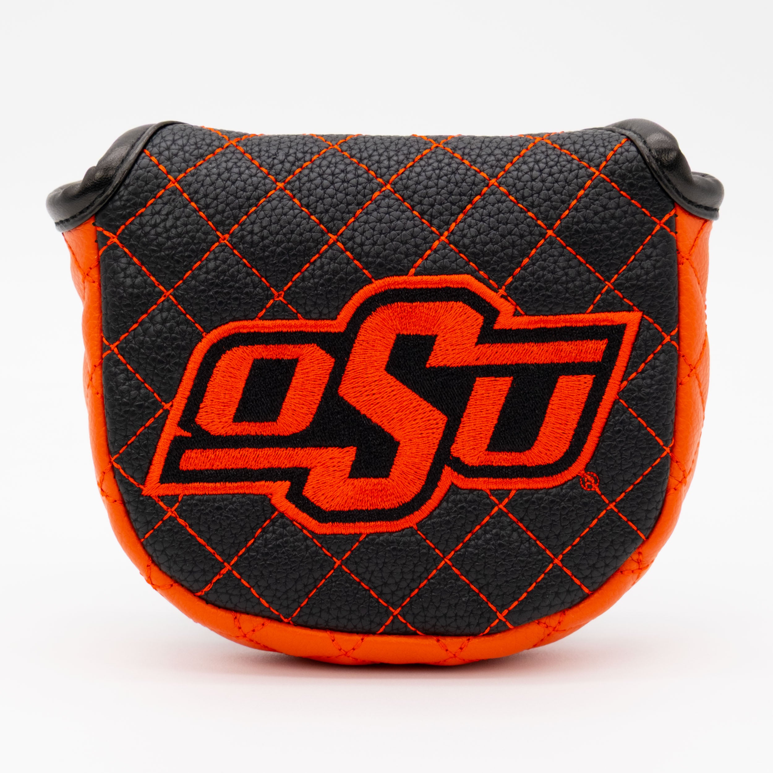 Oklahoma State Cowboys Quilted Mallet Putter Cover (SOLID)