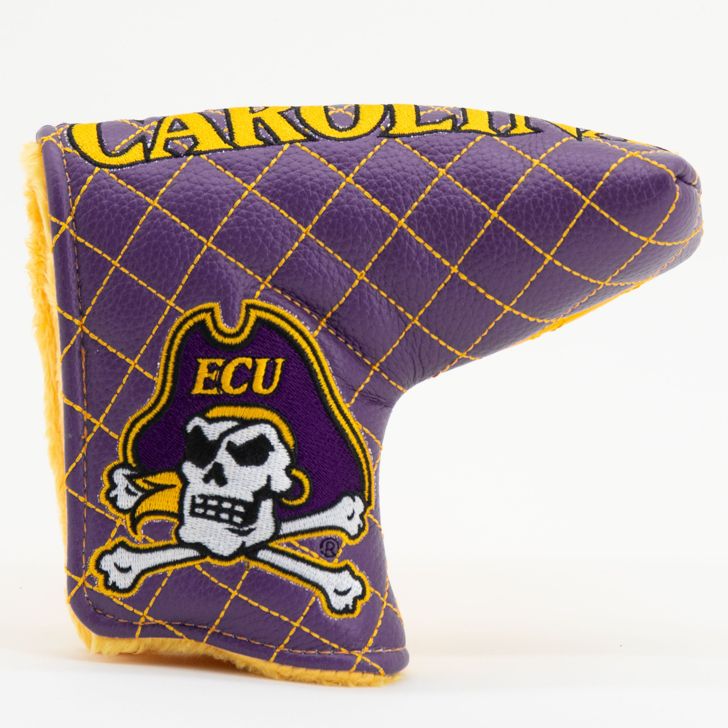 ECU Pirates Quited Blade Putter Cover (SPLIT)