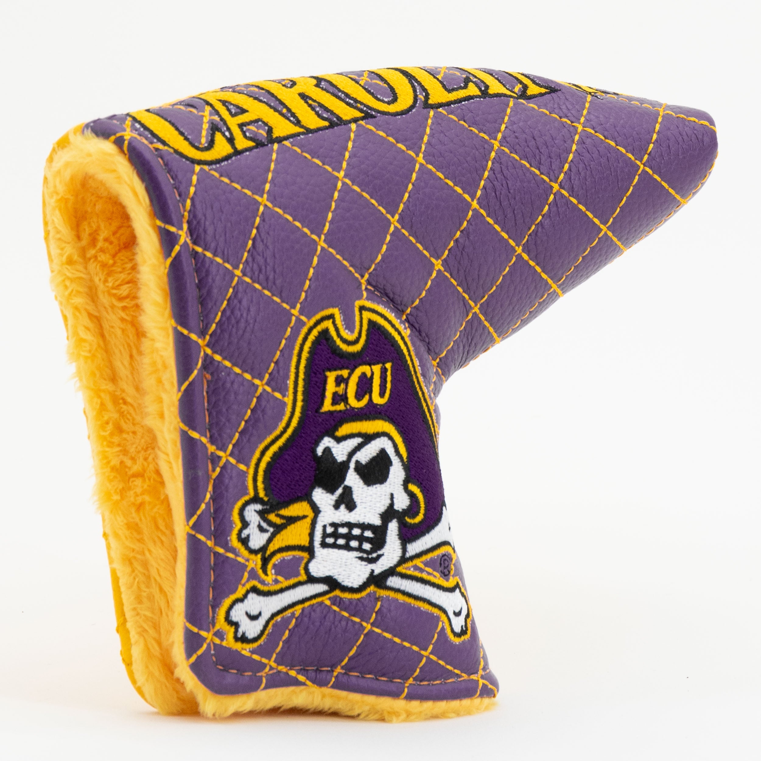 ECU Pirates Quited Blade Putter Cover (SPLIT)