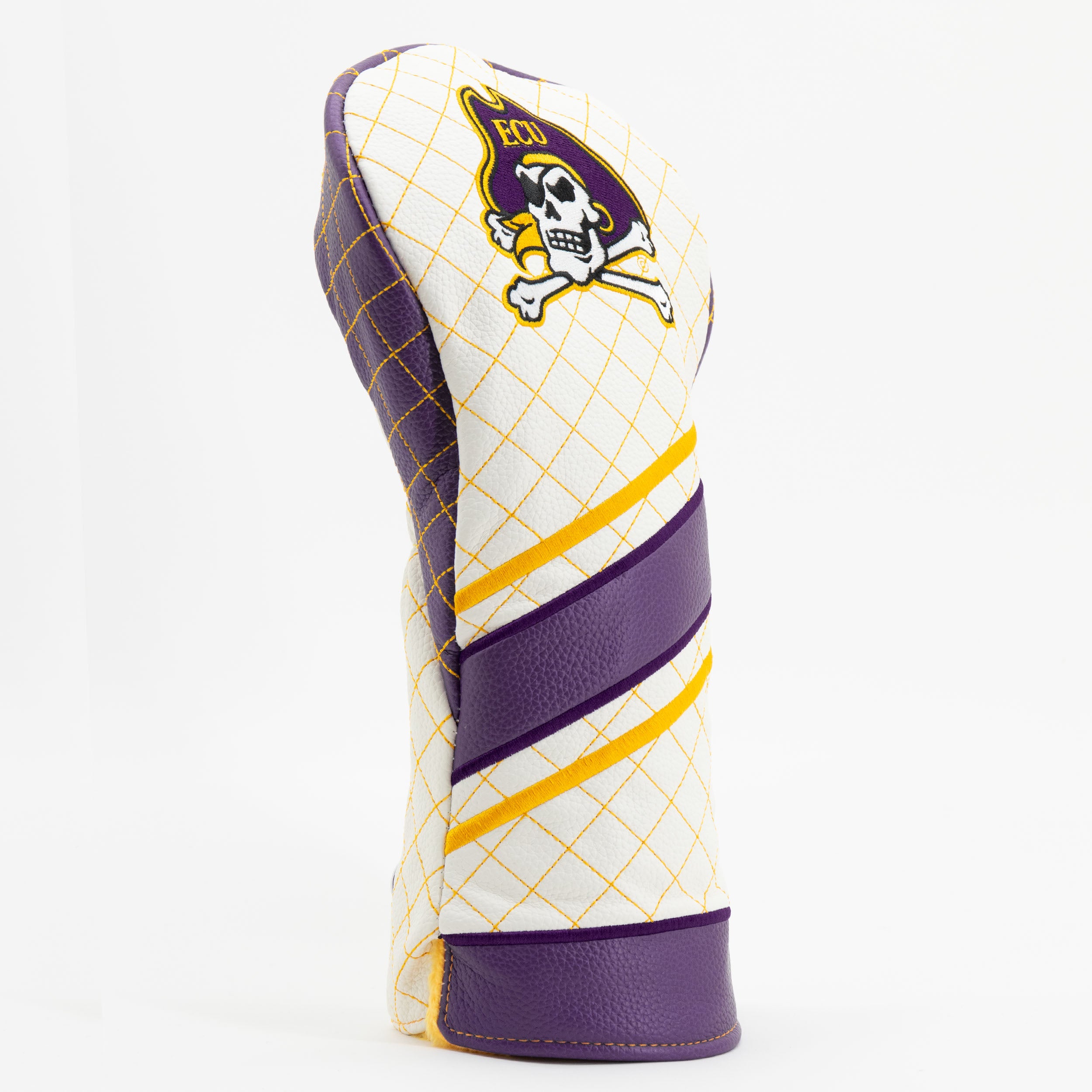 ECU Pirates Quilted Driver Headcover (STRIPED)