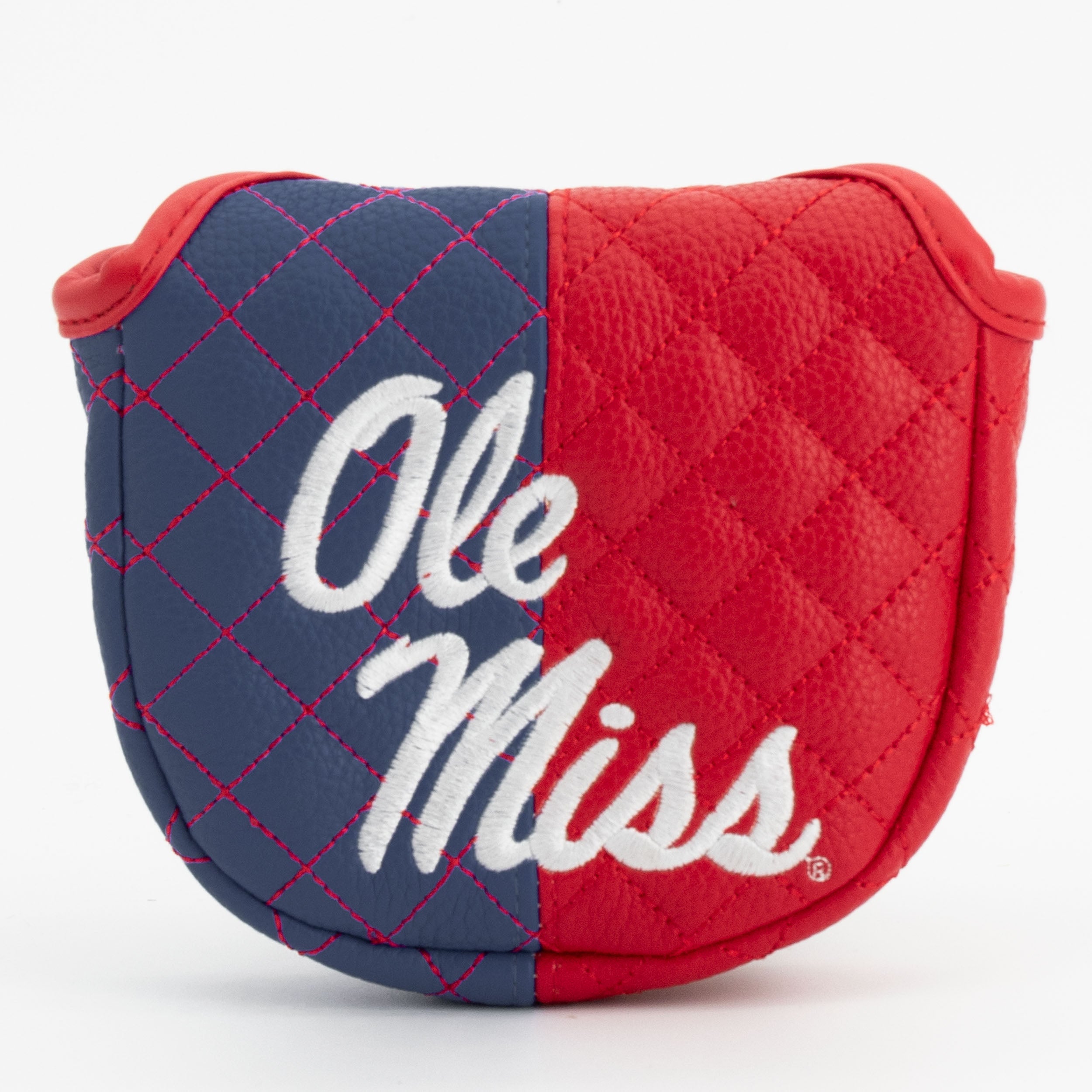 Ole Miss Rebels Quilted Mallet Putter Cover (SPLIT)
