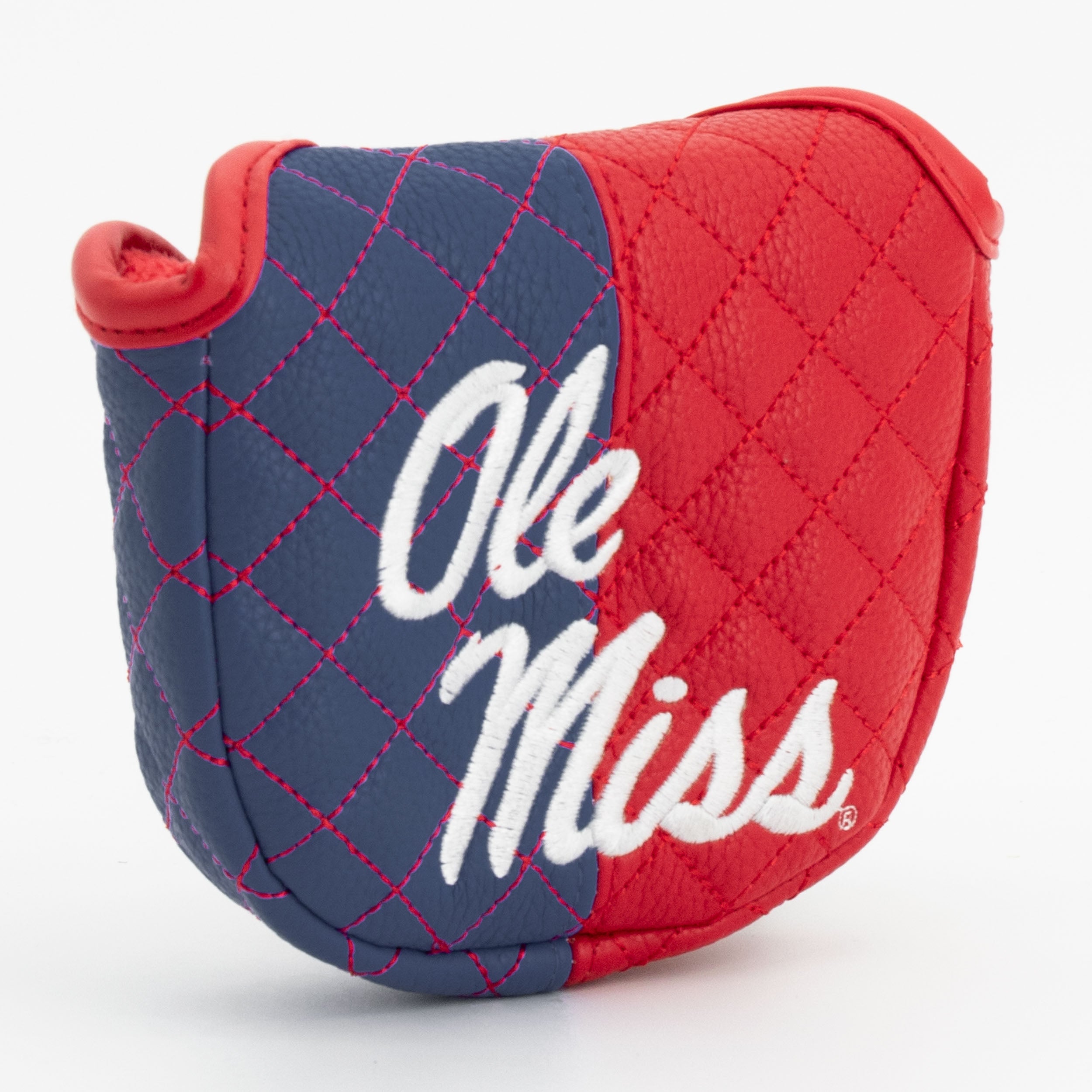 Ole Miss Rebels Quilted Mallet Putter Cover (SPLIT)
