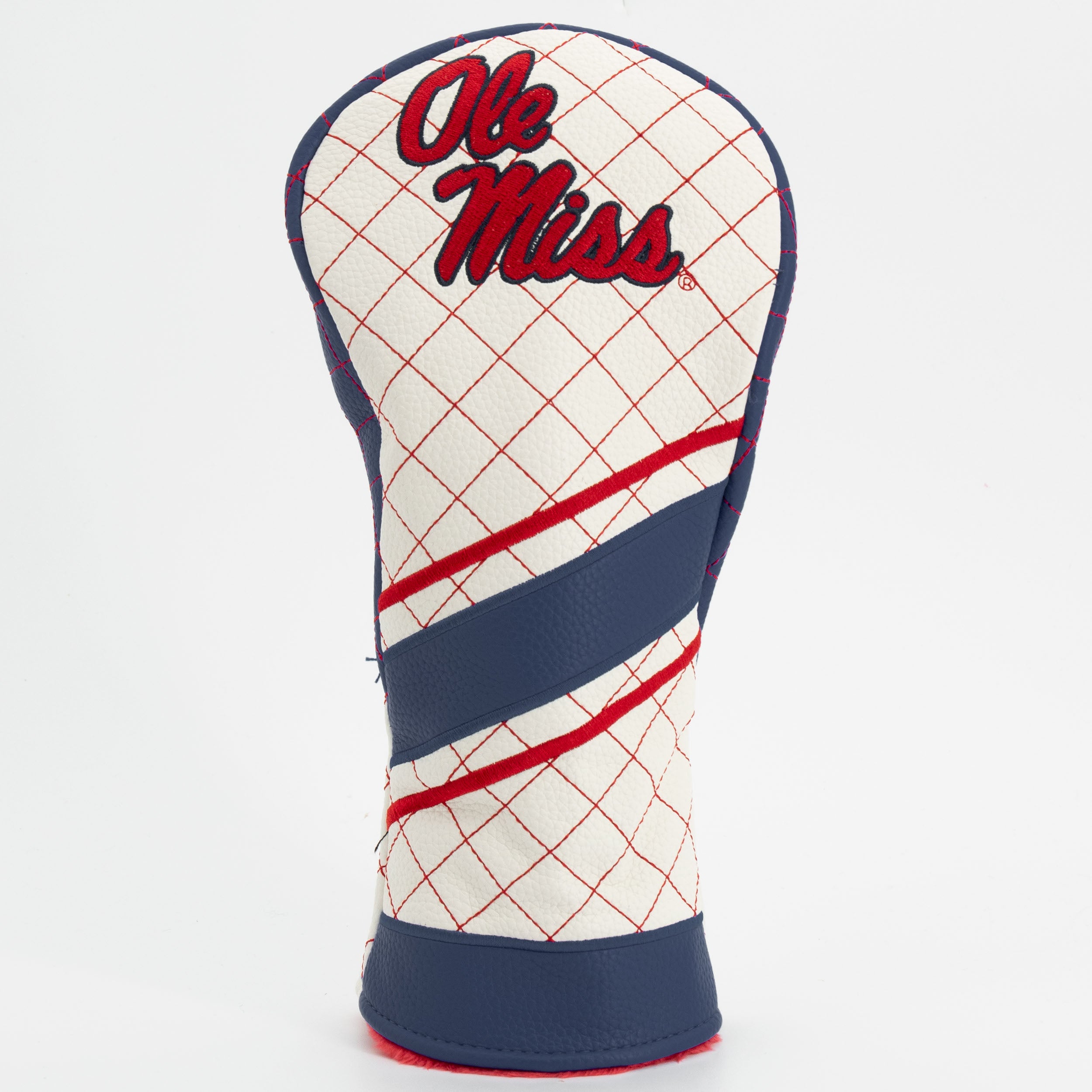 Ole Miss Rebels Quilted Driver Headcover (STRIPED)