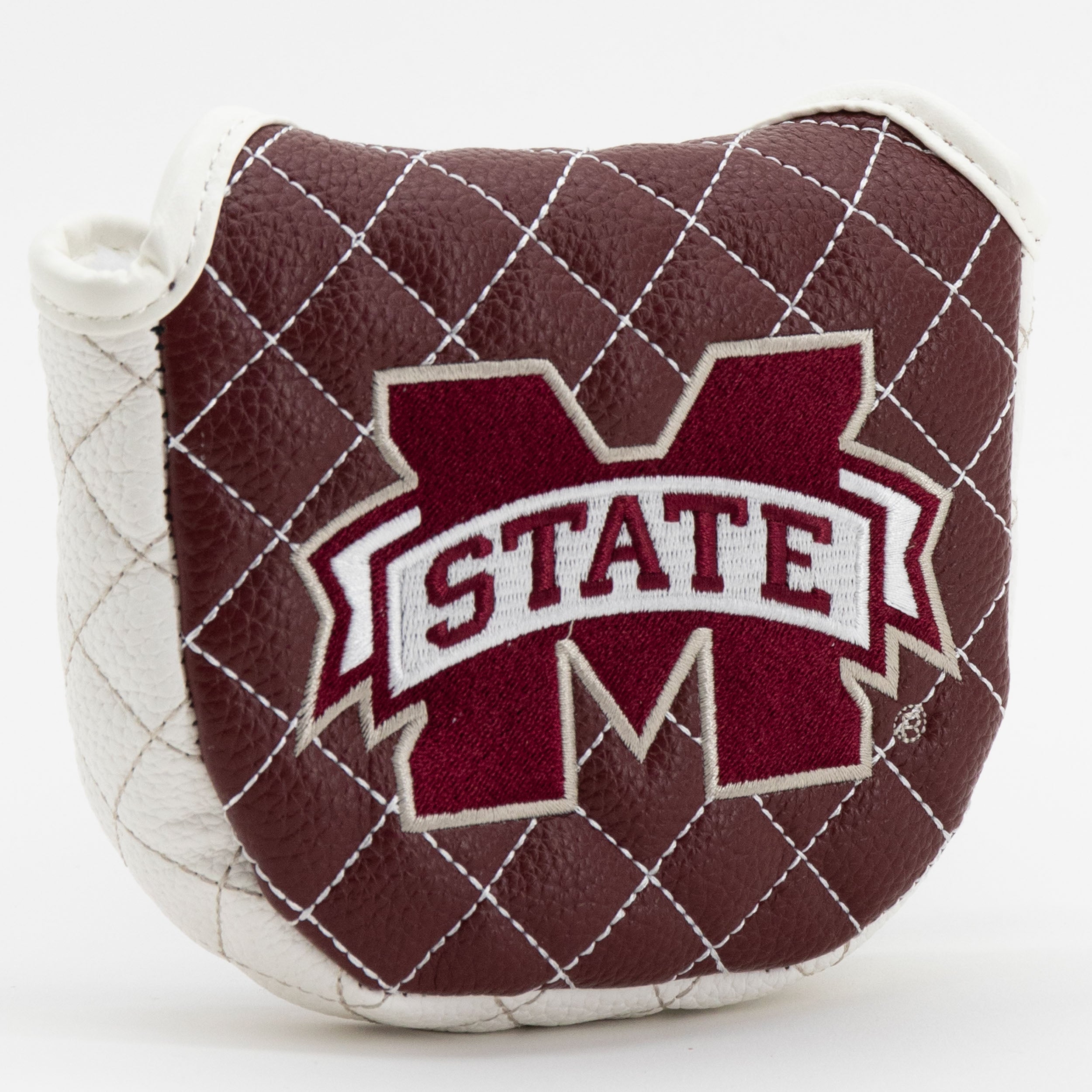 Mississippi State Bulldogs Quilted Mallet Putter Cover (SOLID)