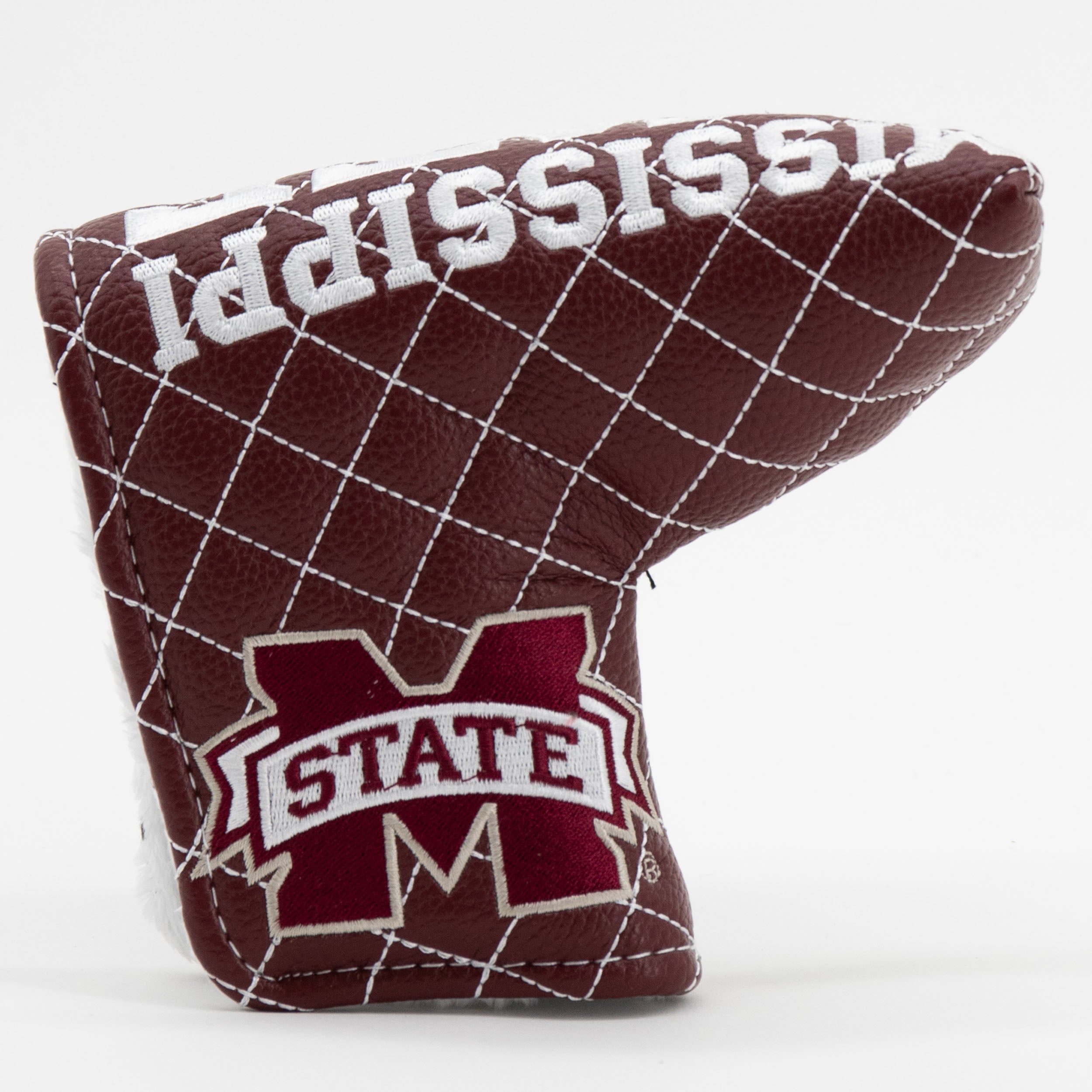Mississippi State Bulldogs Quited Blade Putter Cover (SOLID)
