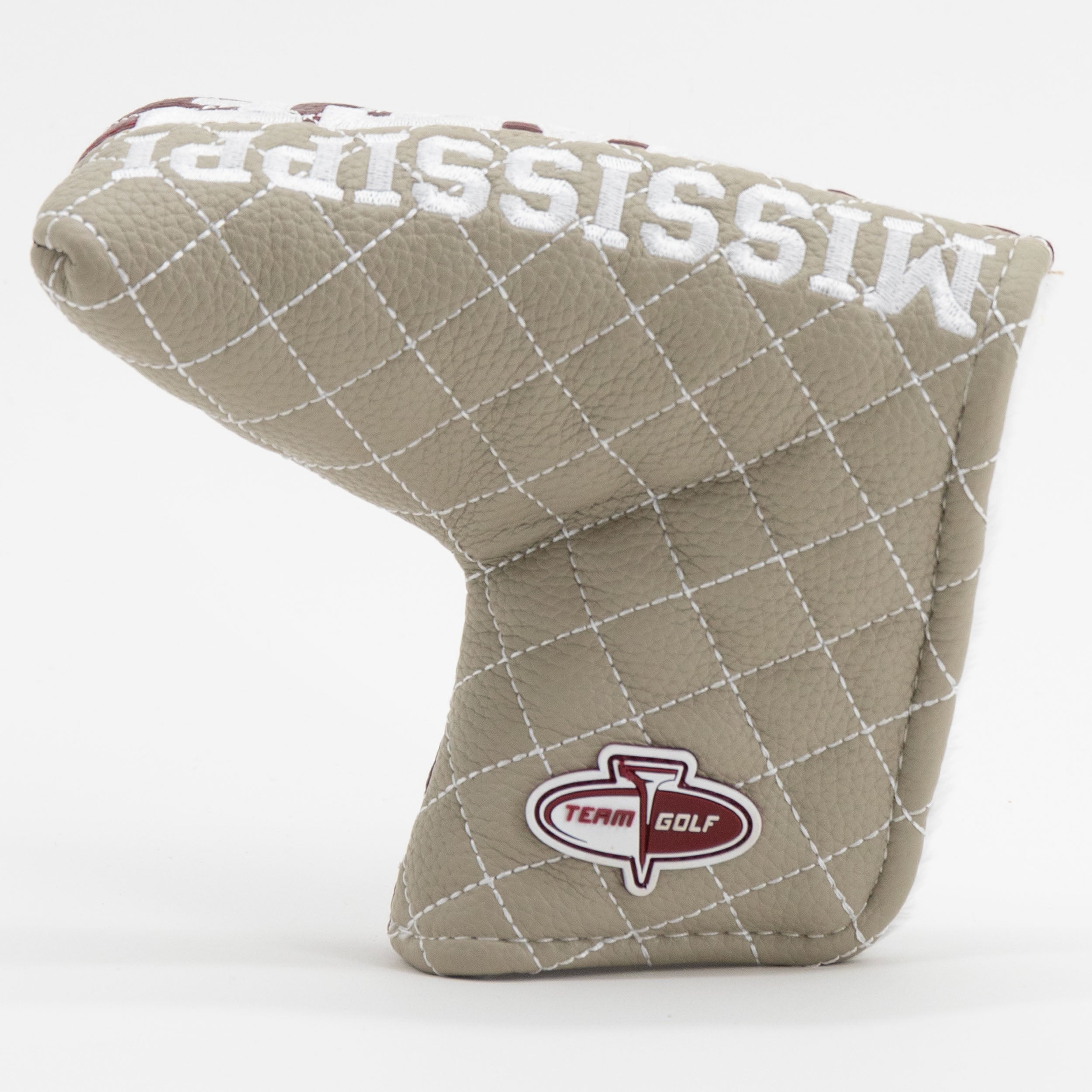 Mississippi State Bulldogs Quited Blade Putter Cover (SPLIT)
