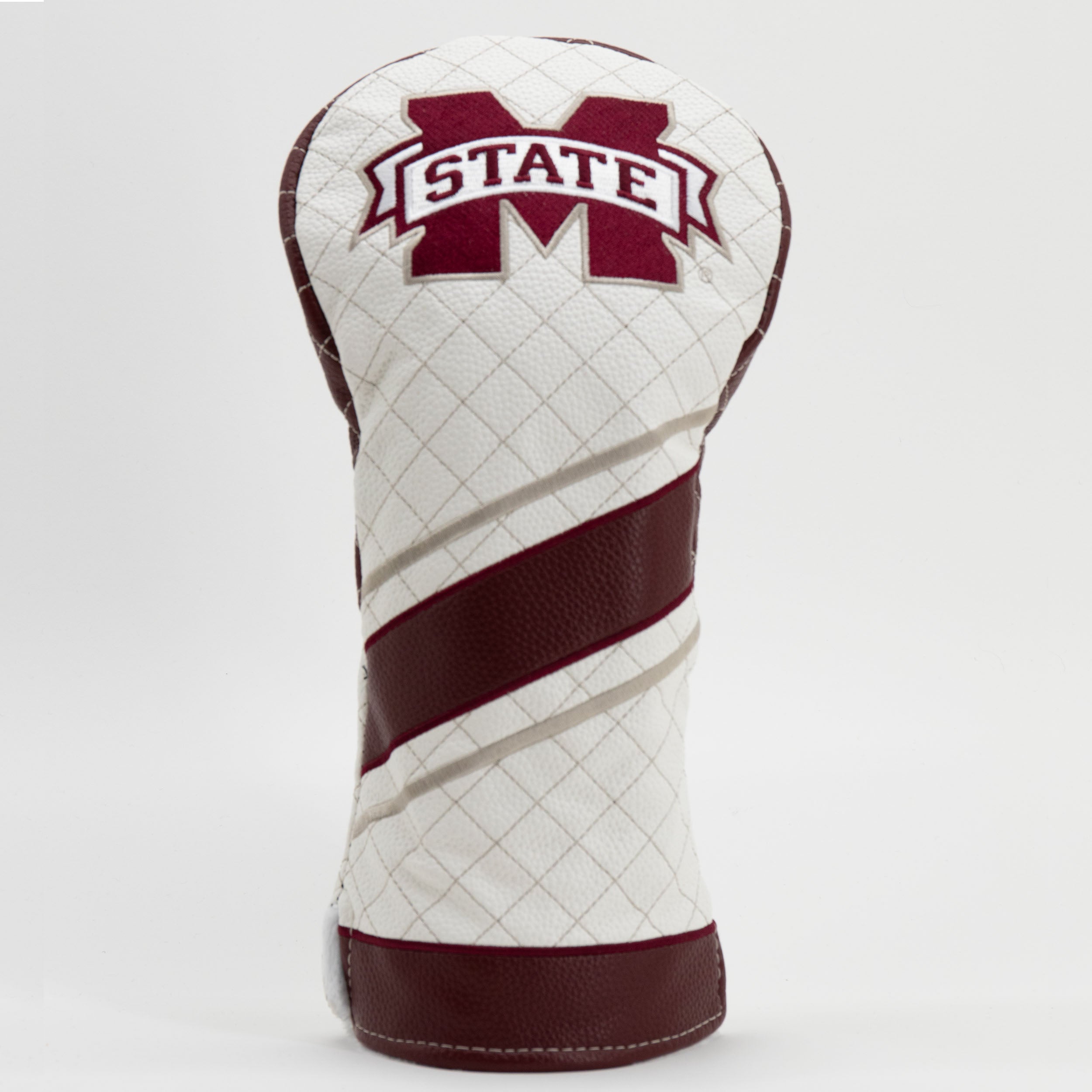 Mississippi State Bulldogs Quilted Driver Headcover (STRIPED)