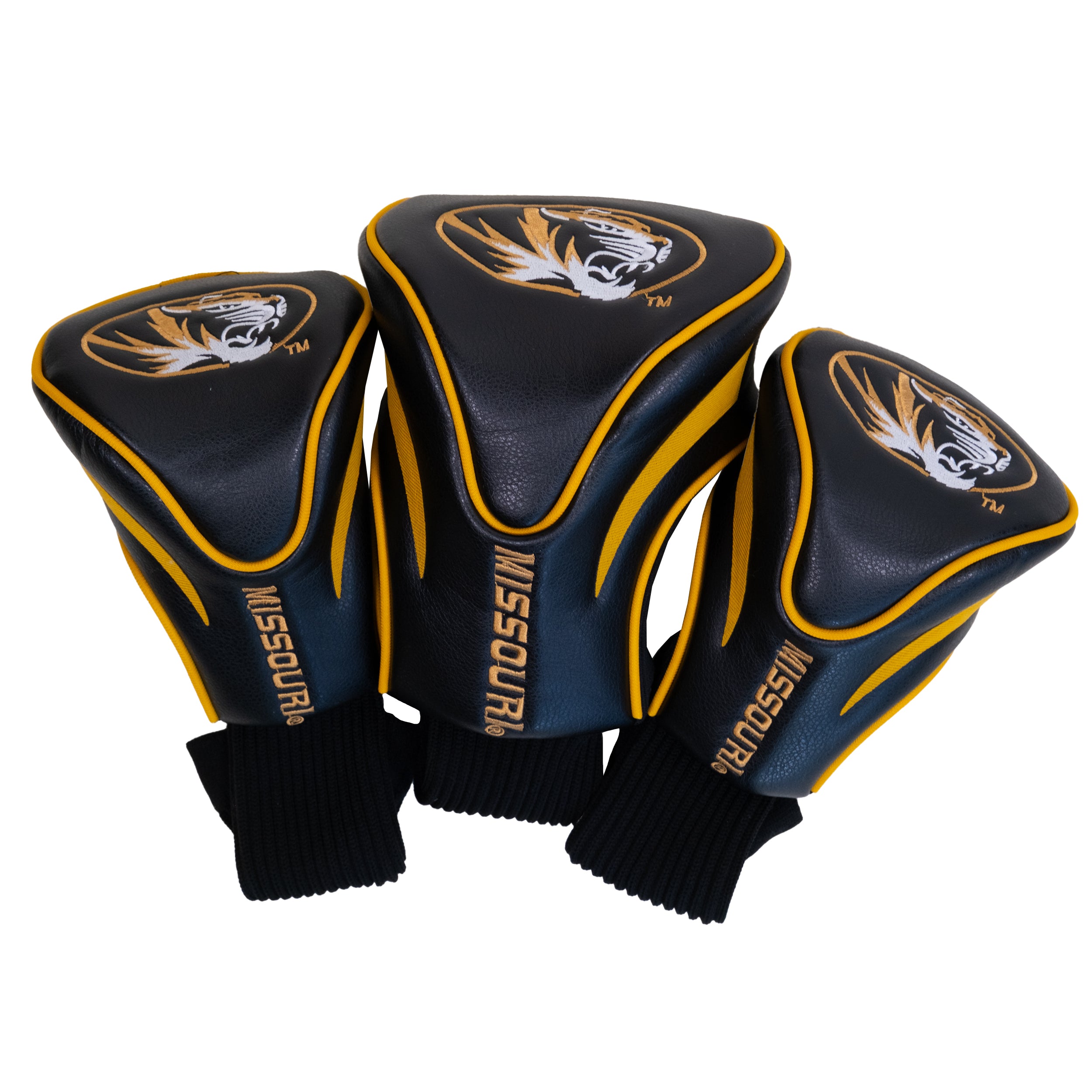 Missouri Tigers 3 Pack Contour Sock Headcovers