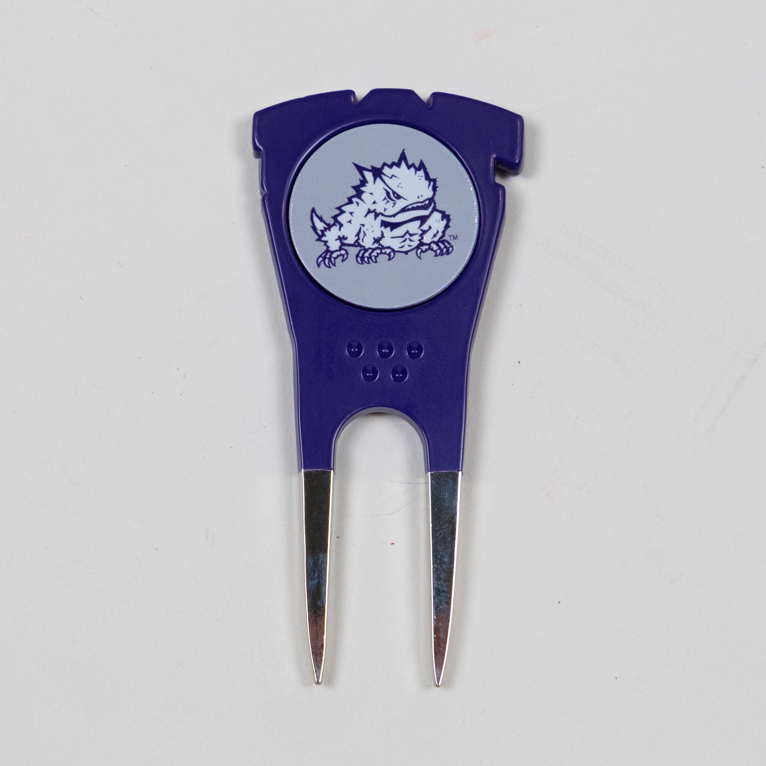 TCU Horned Frogs Custom Shaped Divot Tool