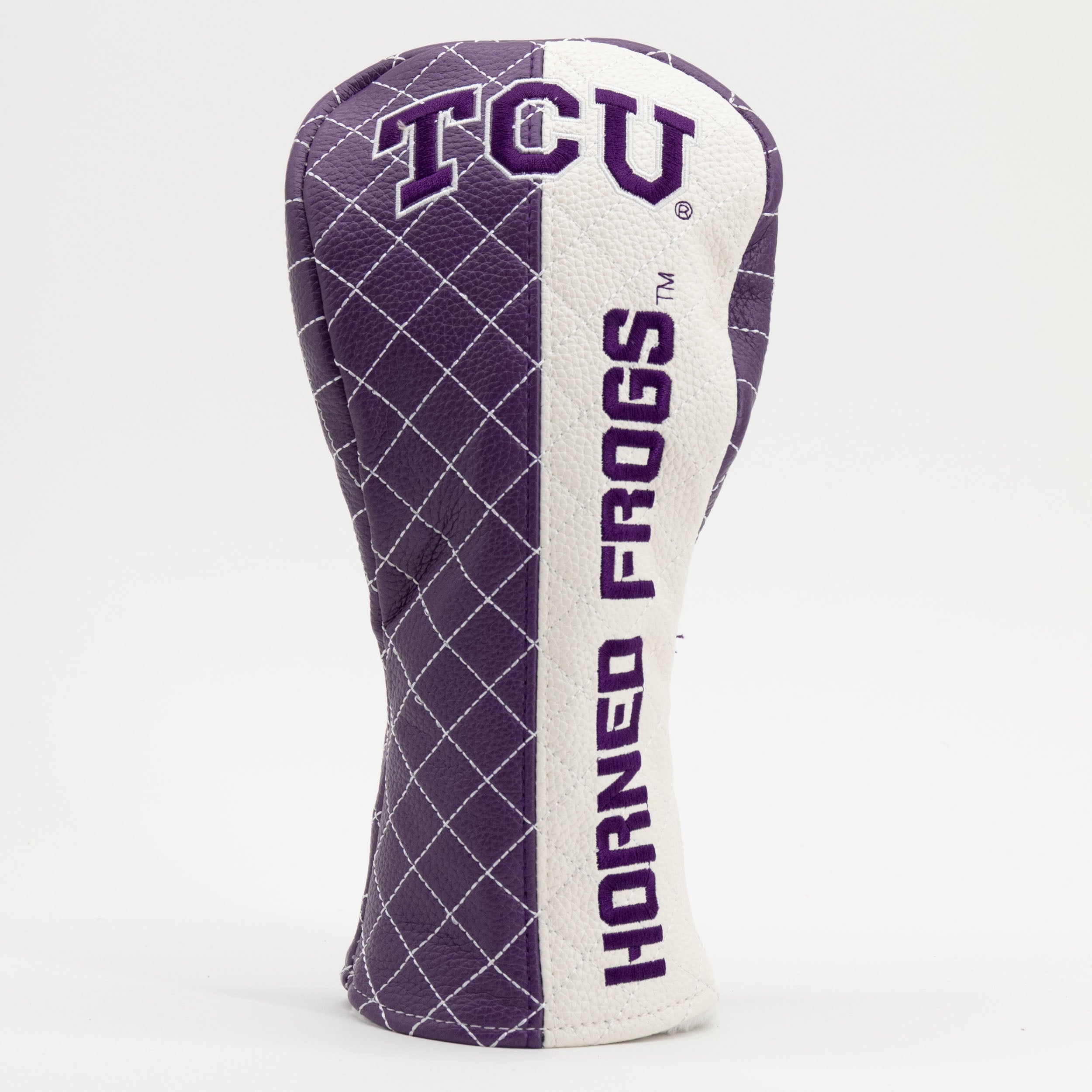 TCU Horned Frogs Quilted Fairway Headcover (SPLIT)