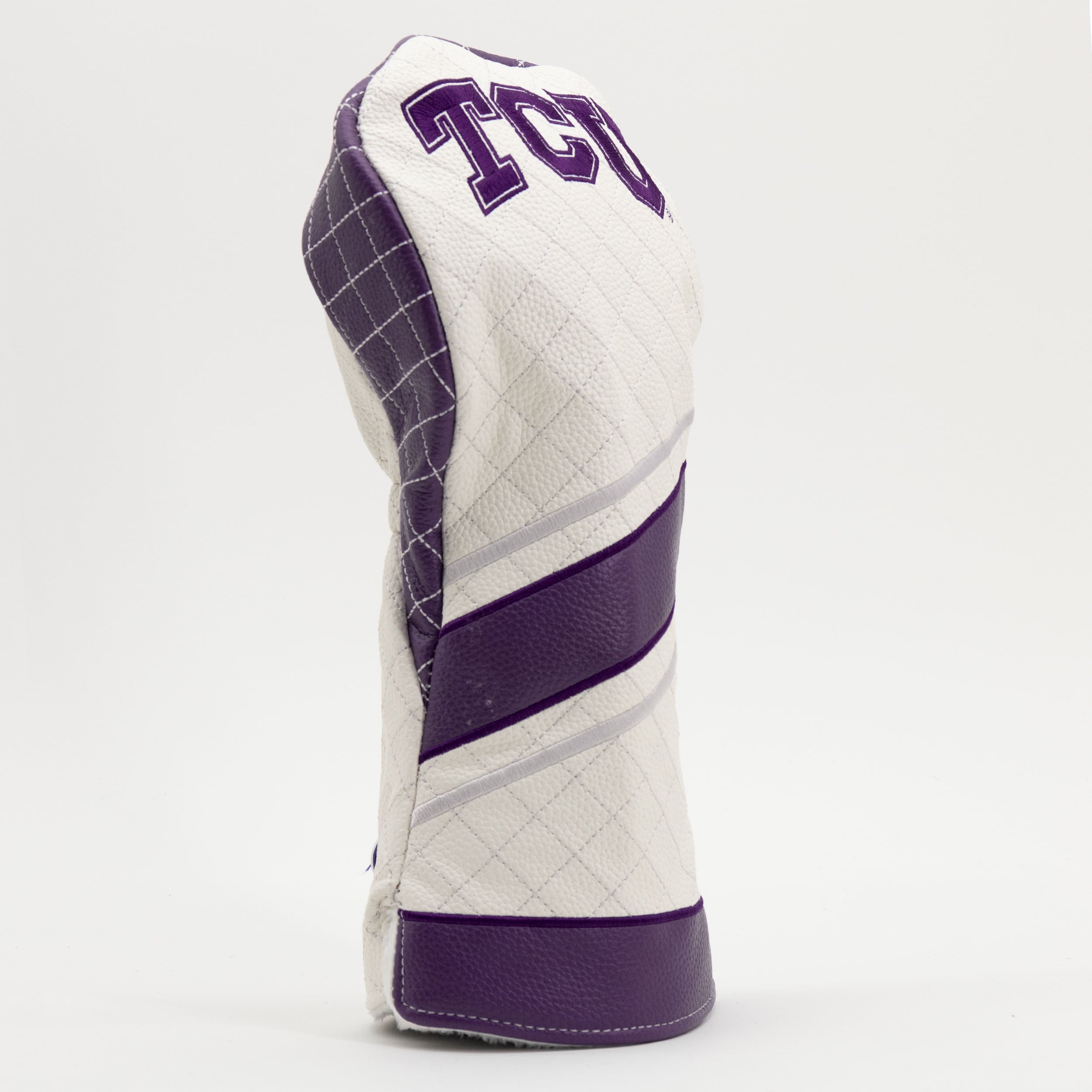TCU Horned Frogs Quilted Driver Headcover (STRIPED)