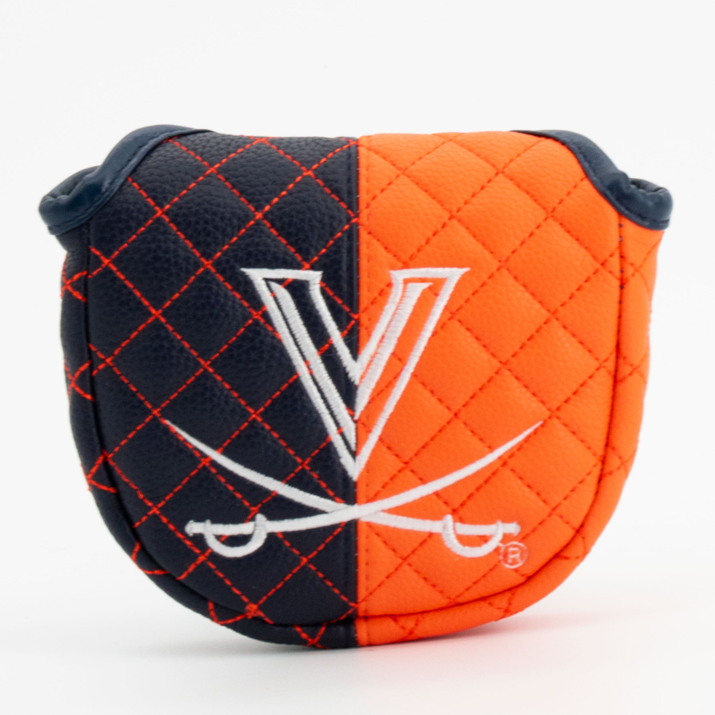 Virginia Cavaliers Quilted Mallet Putter Cover (SPLIT)