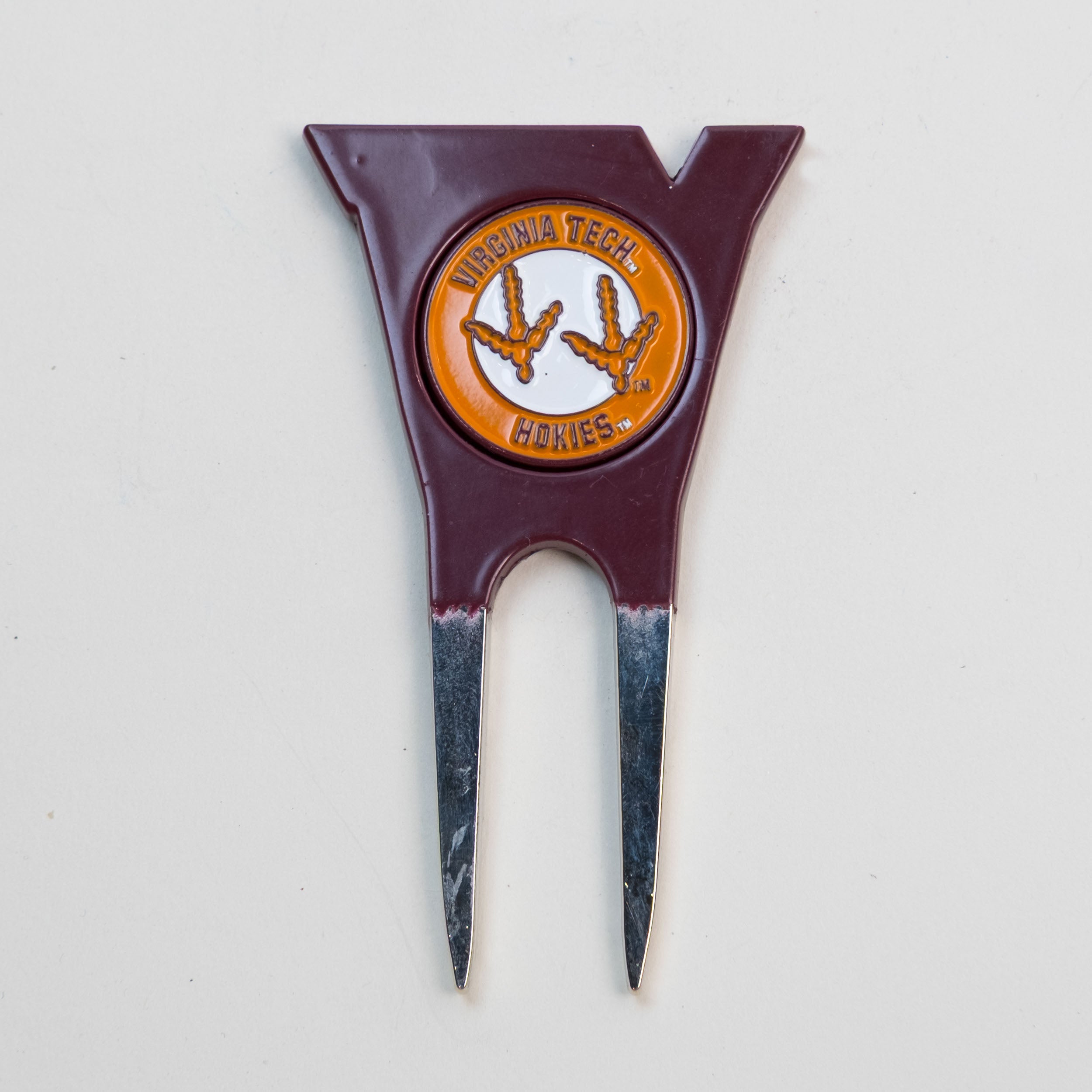 Virginia Tech Hokies Custom Shaped Divot Tool