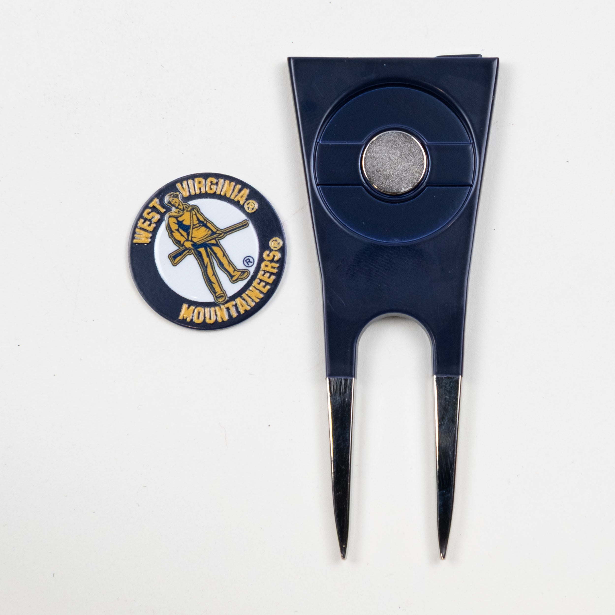 West Virginia Mountaineers Custom Shaped Divot Tool