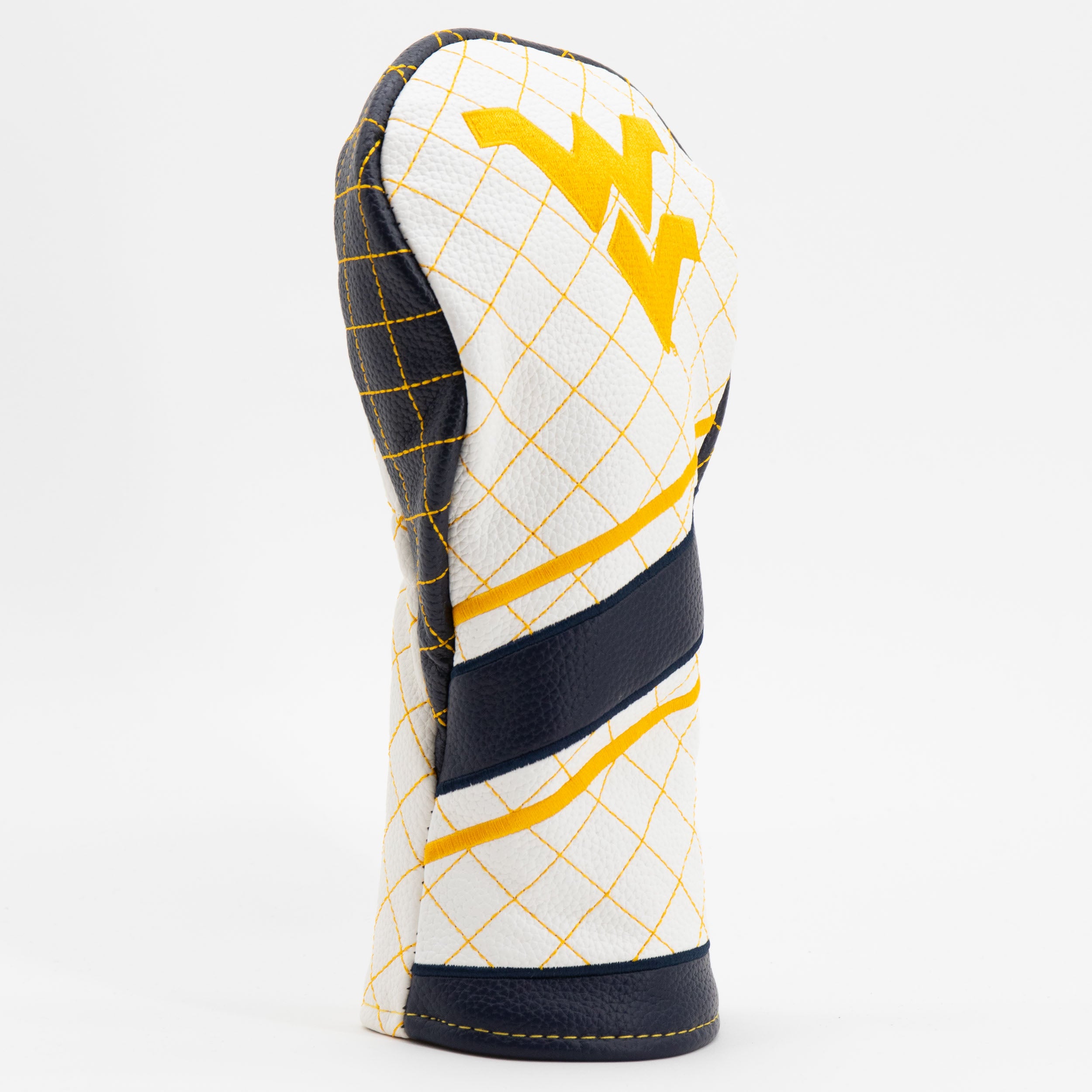West Virginia Mountaineers Quilted Fairway Headcover (STRIPED)