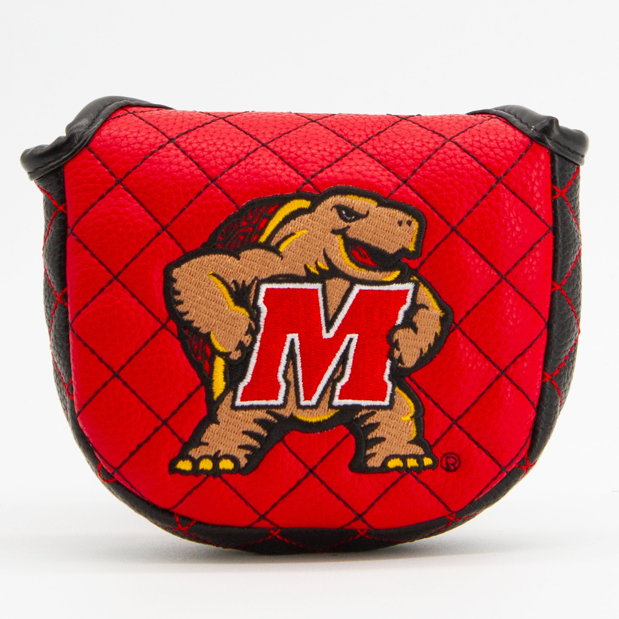 Maryland Terrapins Quilted Mallet Putter Cover (SOLID)