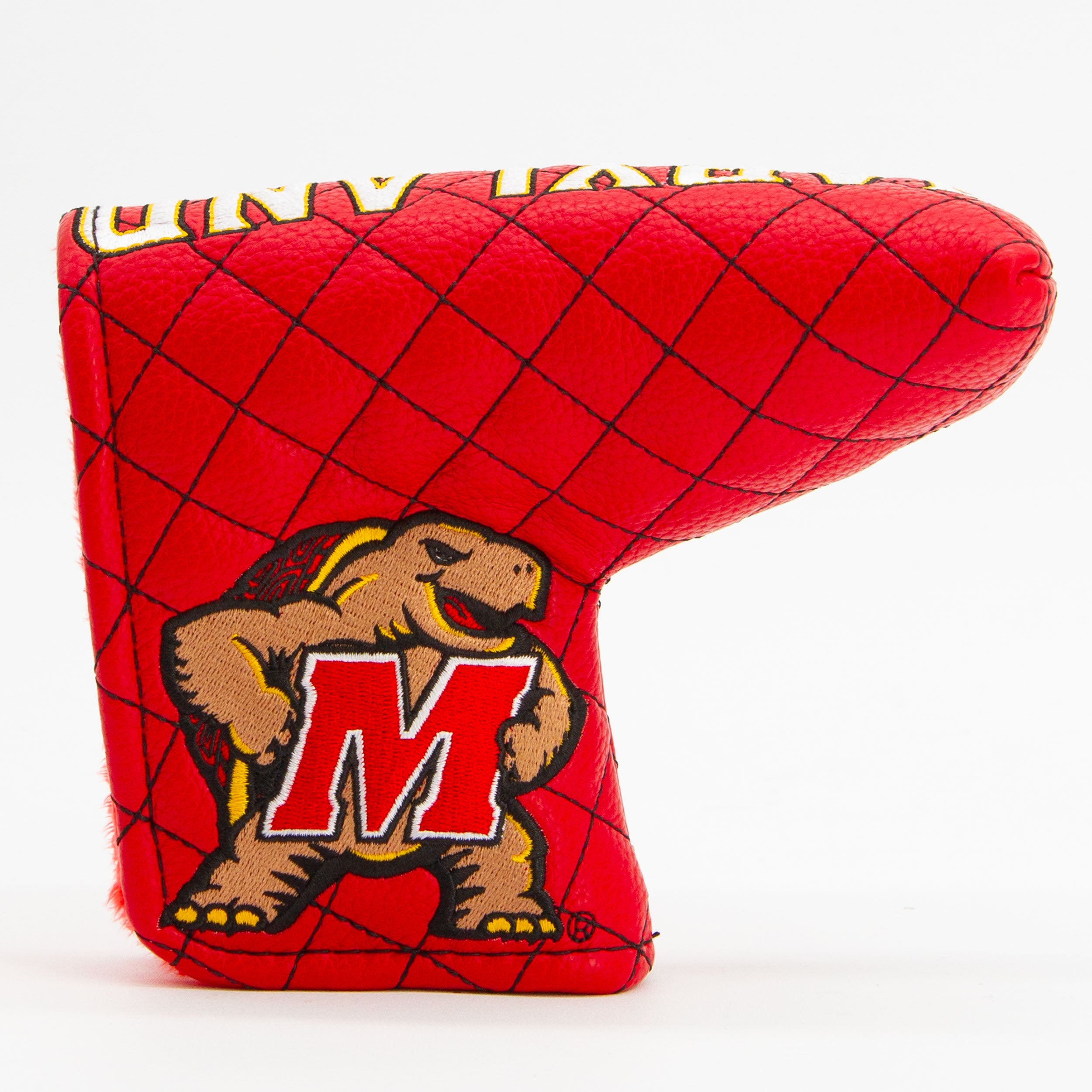 Maryland Terrapins Quited Blade Putter Cover (SOLID)