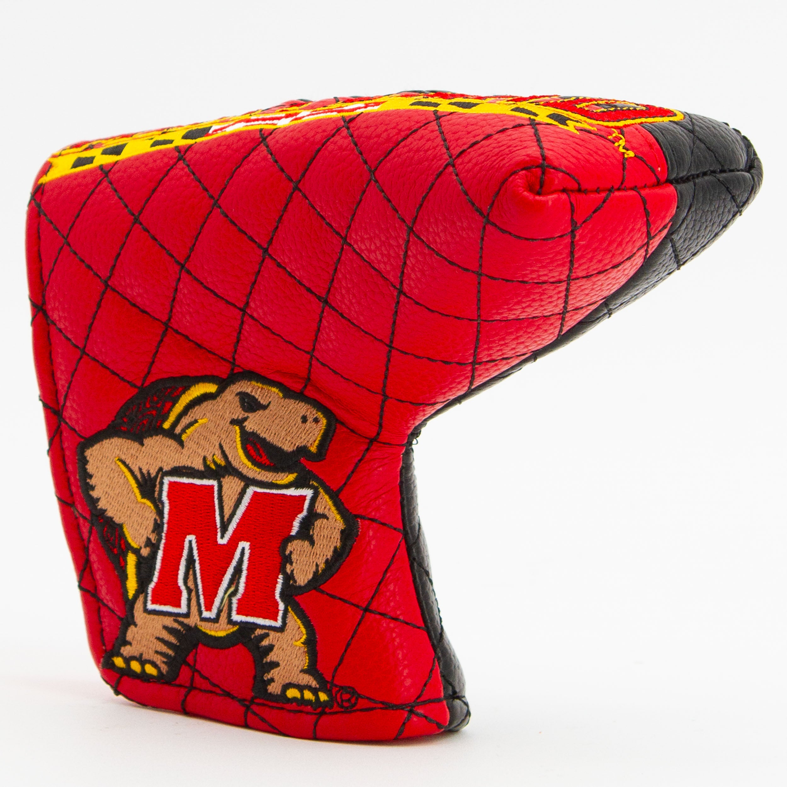 Maryland Terrapins Quited Blade Putter Cover (SPLIT)