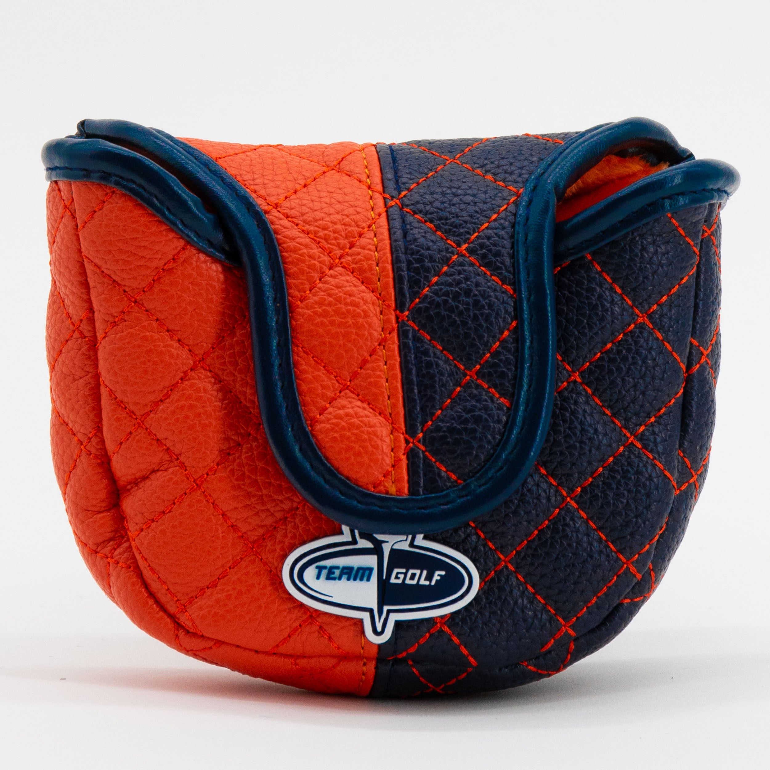 Syracuse Orange Quilted Mallet Putter Cover (SPLIT)