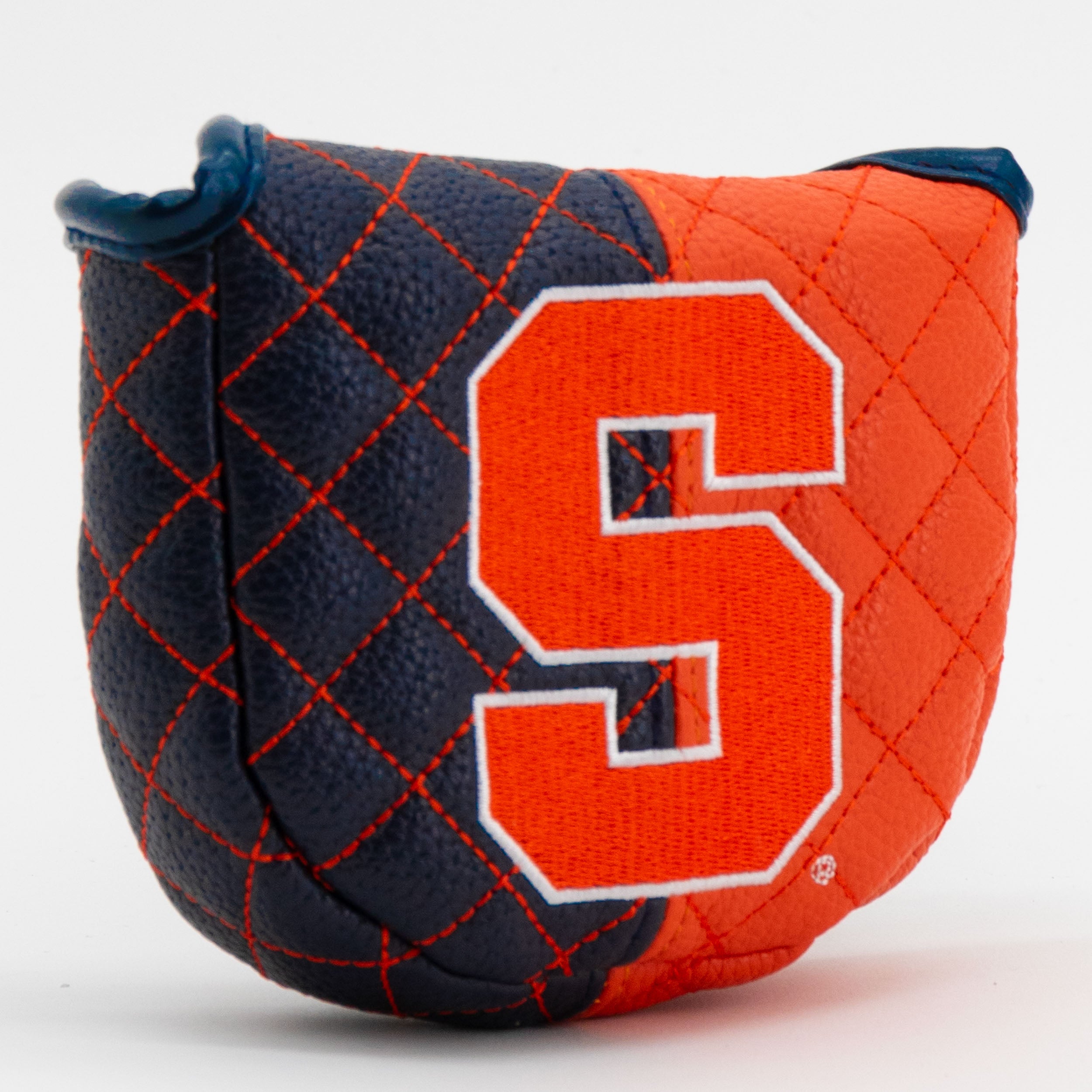 Syracuse Orange Quilted Mallet Putter Cover (SPLIT)