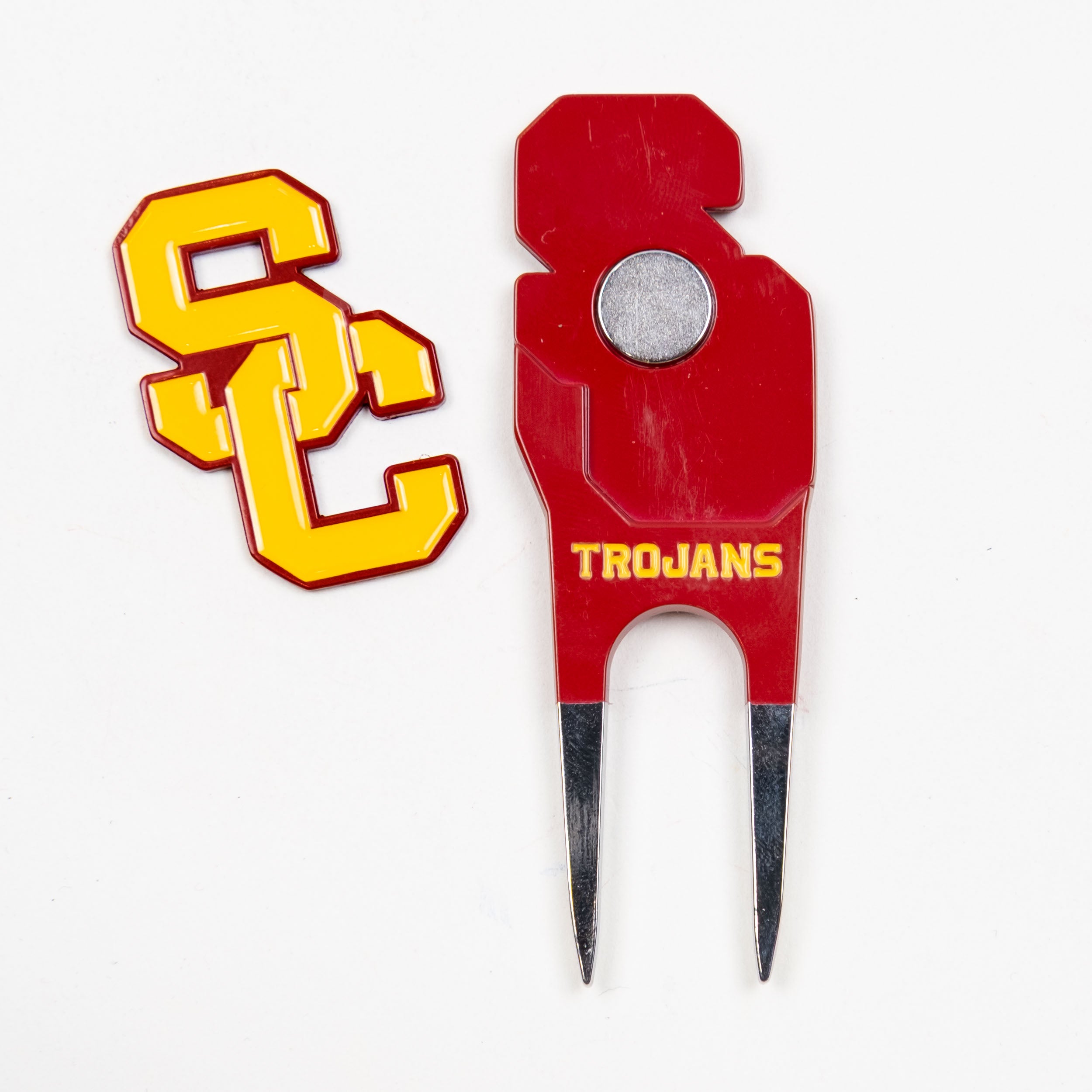 USC Trojans Custom Shaped Divot Tool