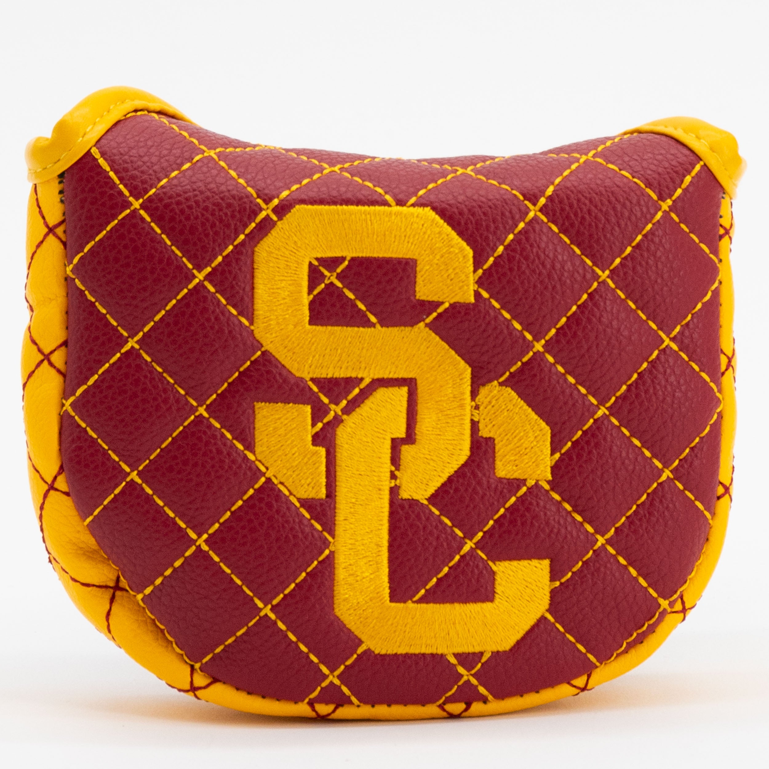 USC Trojans Quilted Mallet Putter Cover (SOLID)