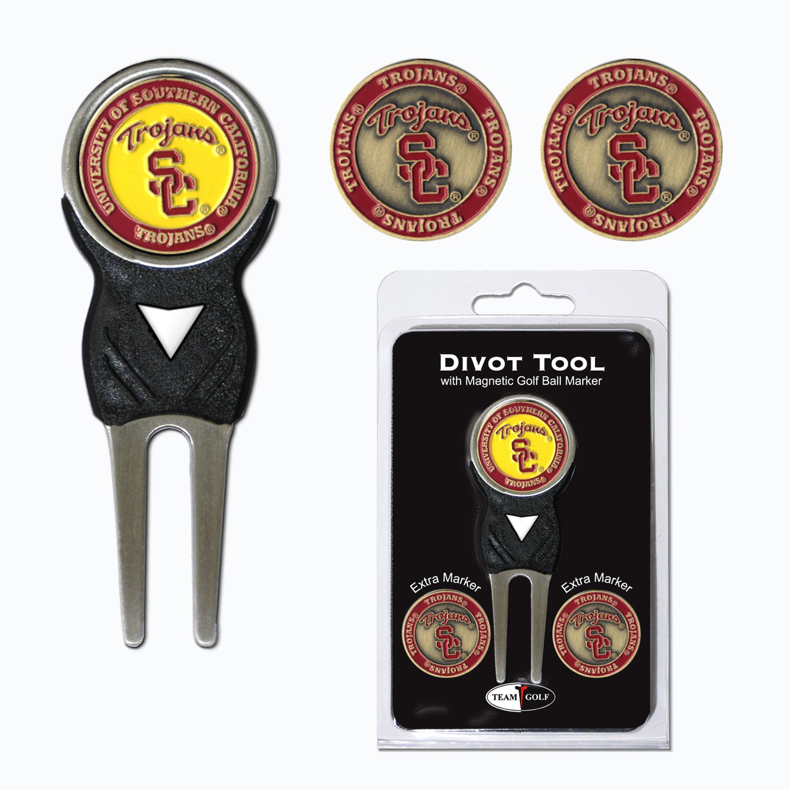 USC Trojans Signature Divot Tool Pack